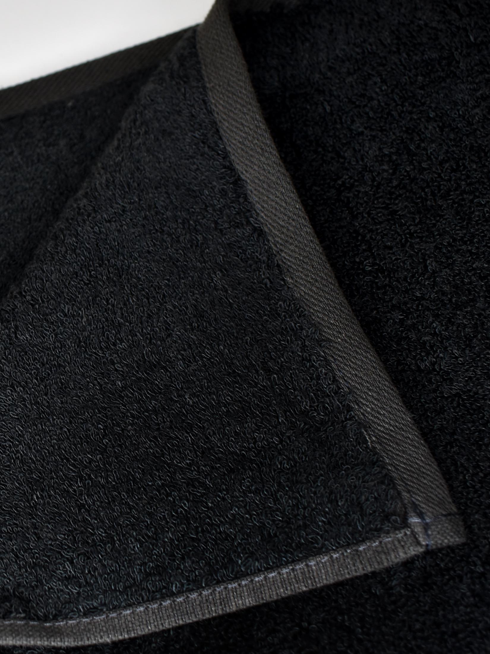 Полотенце ЛИАНА-1 черное