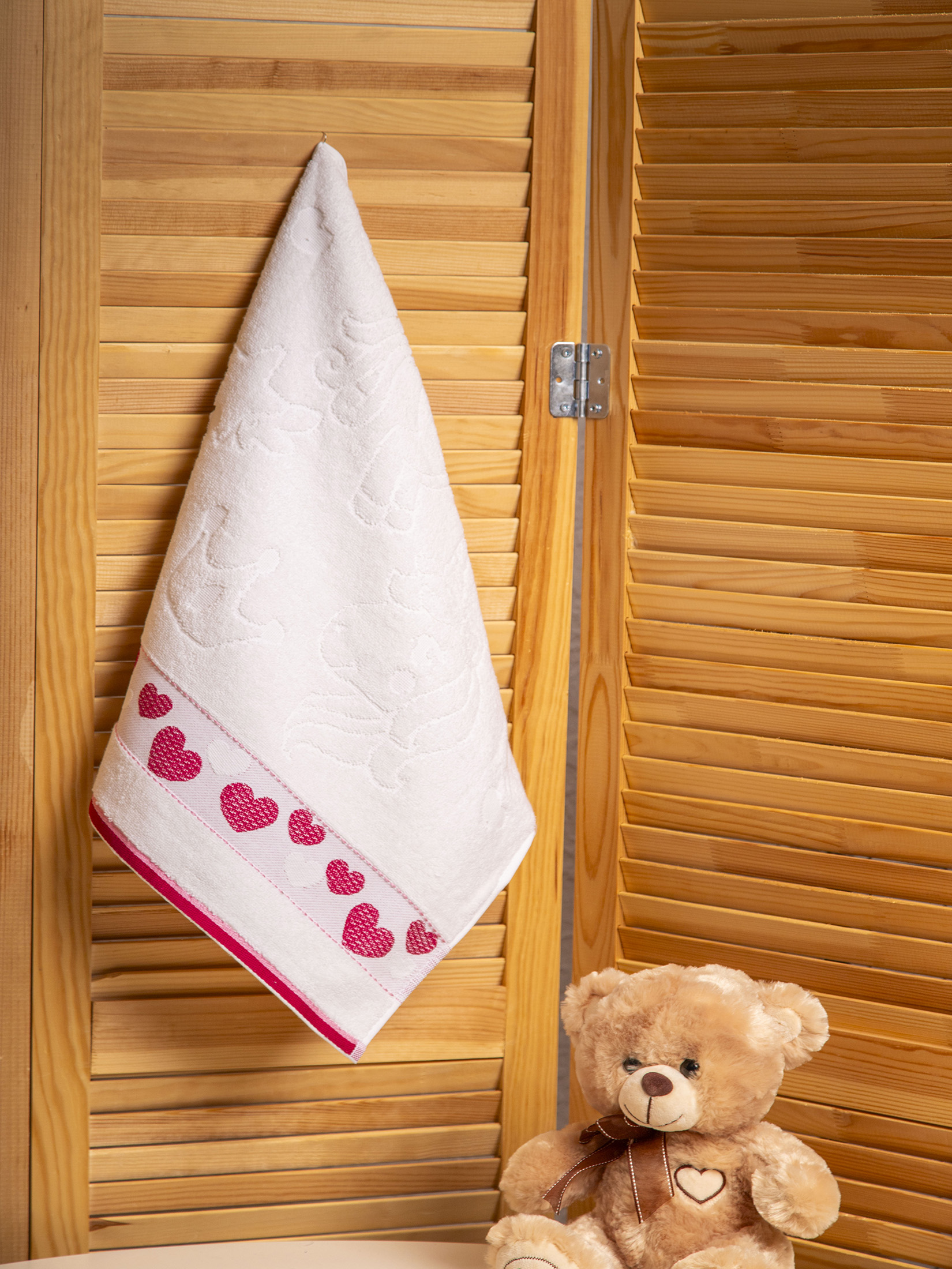 Полотенце ПОНИ белое