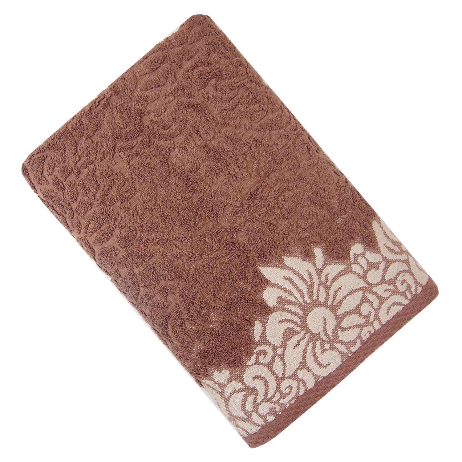 Полотенце САНДРА темно-коричневое