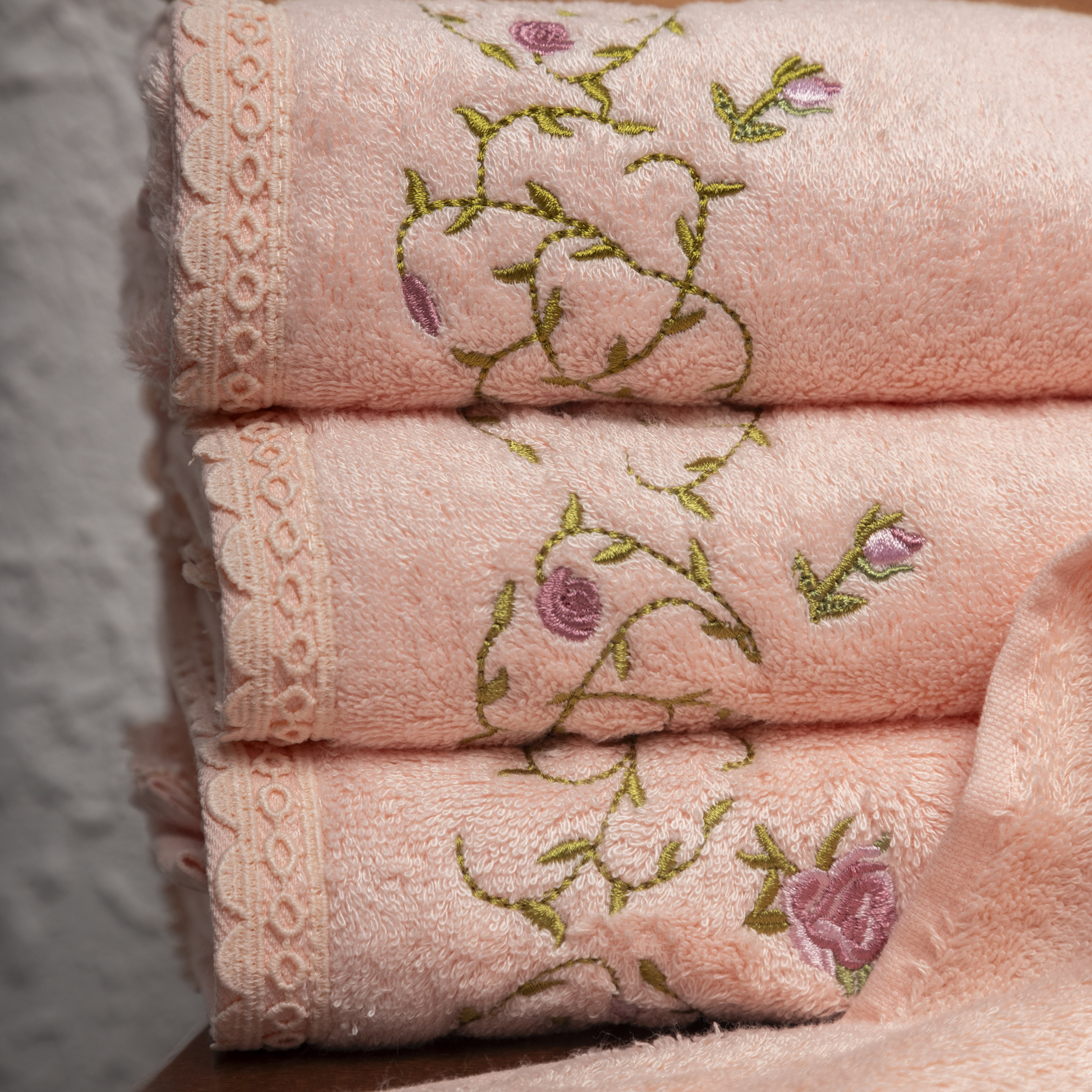 Полотенце КАДОРА-1 персиковое