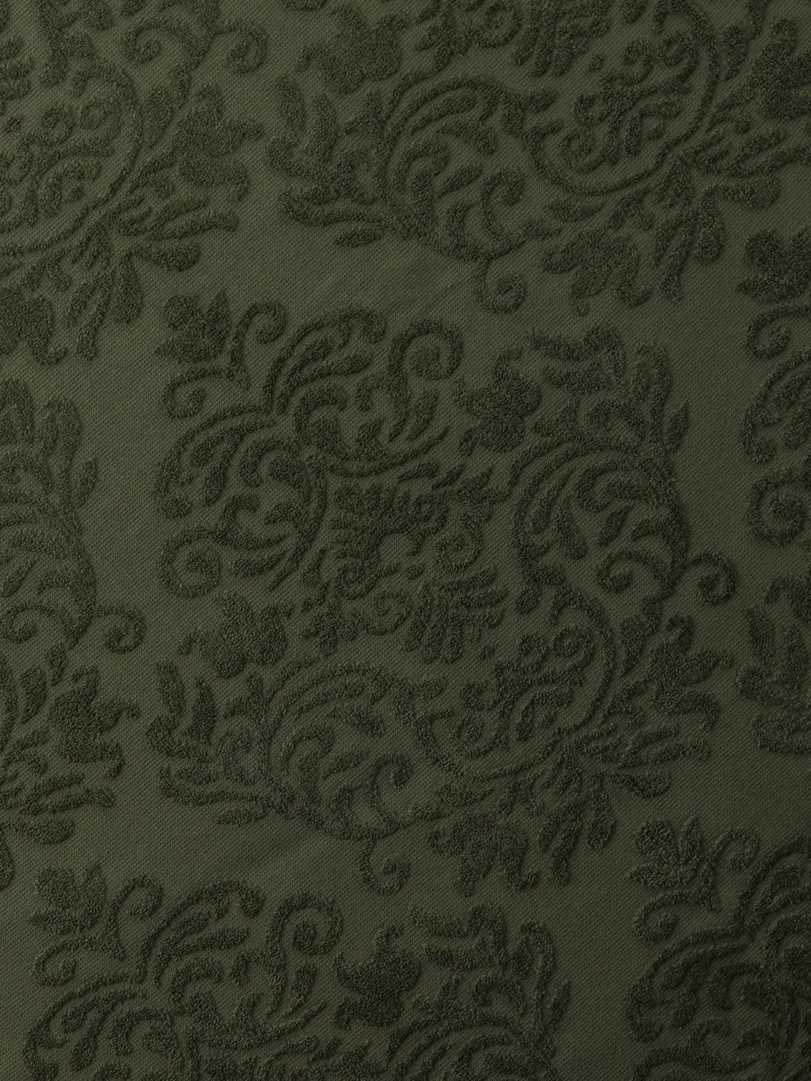 Простыня махровая АЛЬФРЕДО зеленая