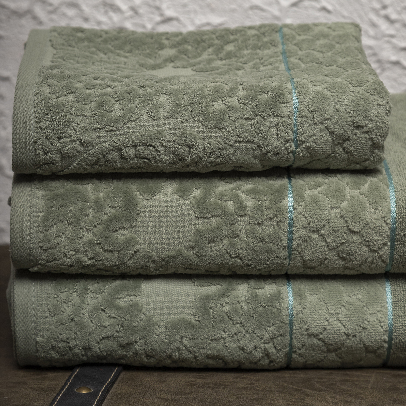 Полотенце НОВА зеленое