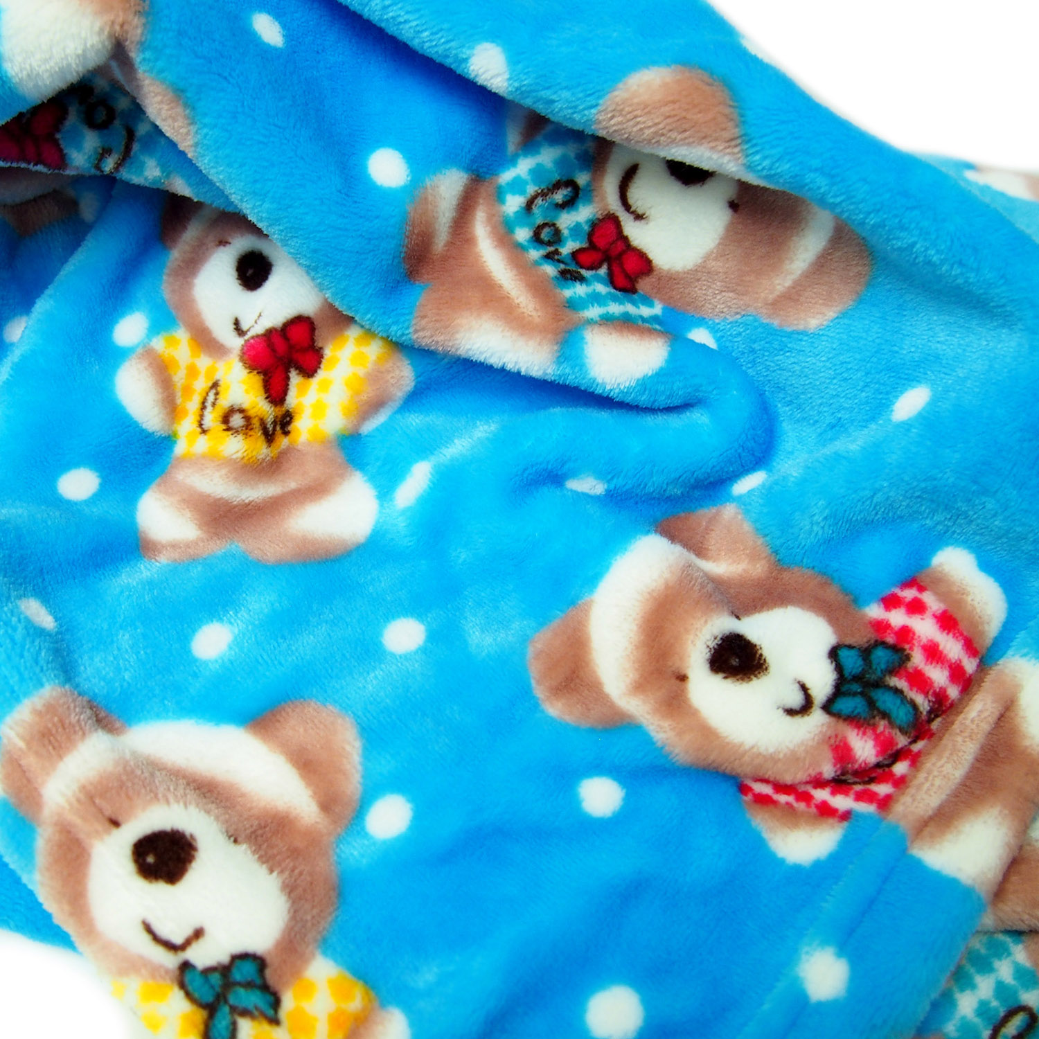 Детский плед ДАРСИ 140х200см голубой