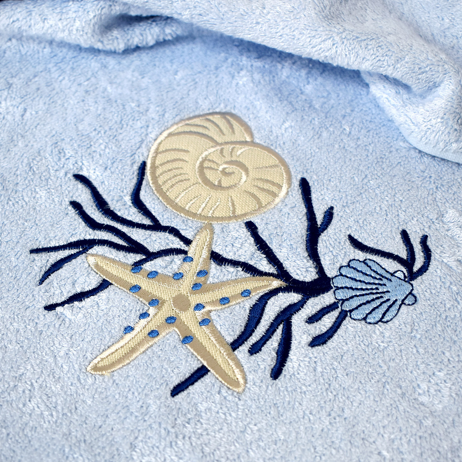 Набор полотенец ТАИТИ голубой