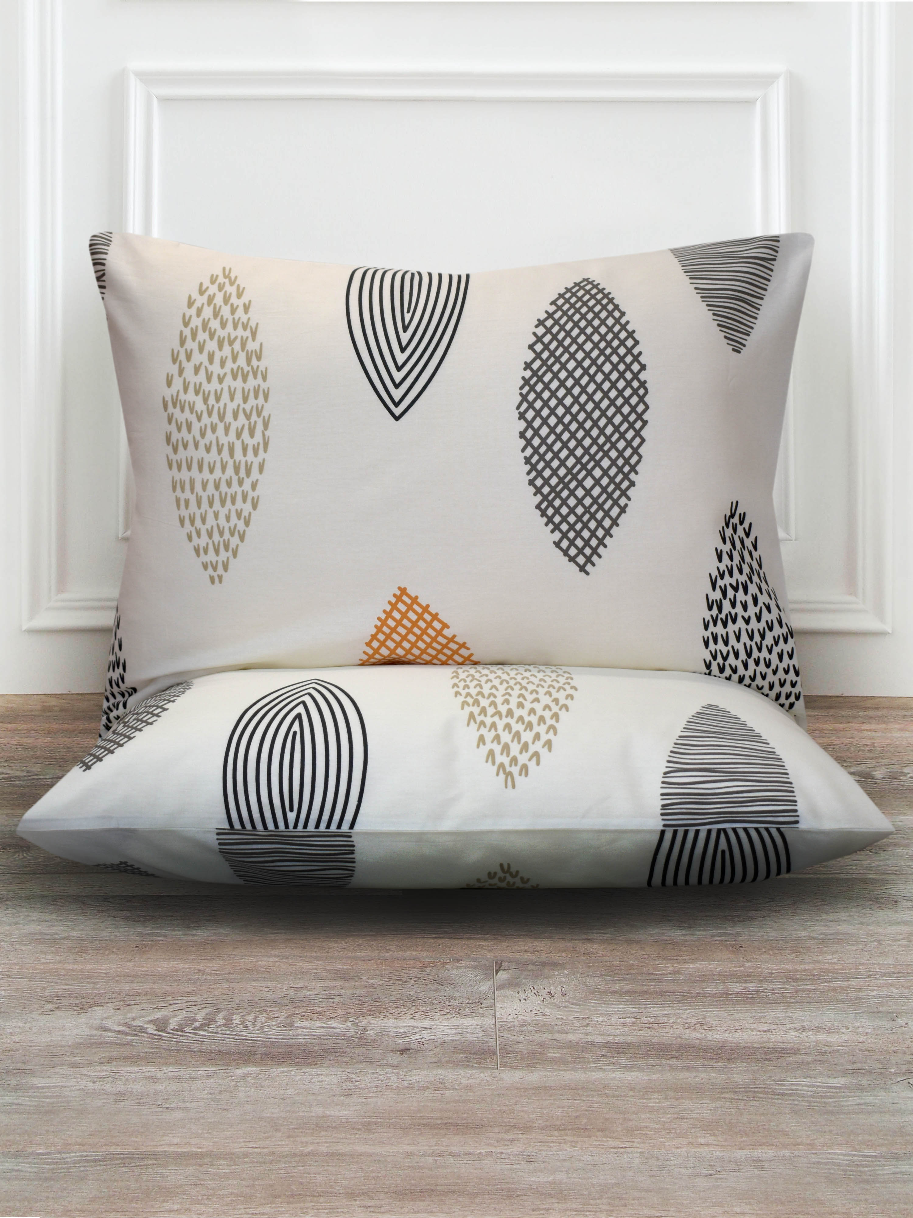 Набор наволочек Сатин-Комфорт молочные 17-06