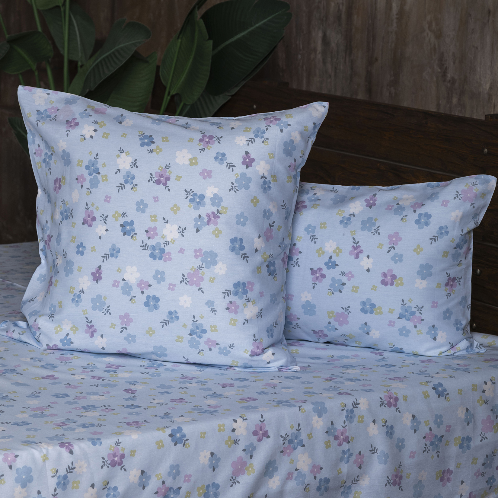 Набор наволочек Сатин-Комфорт голубые 17-58 А