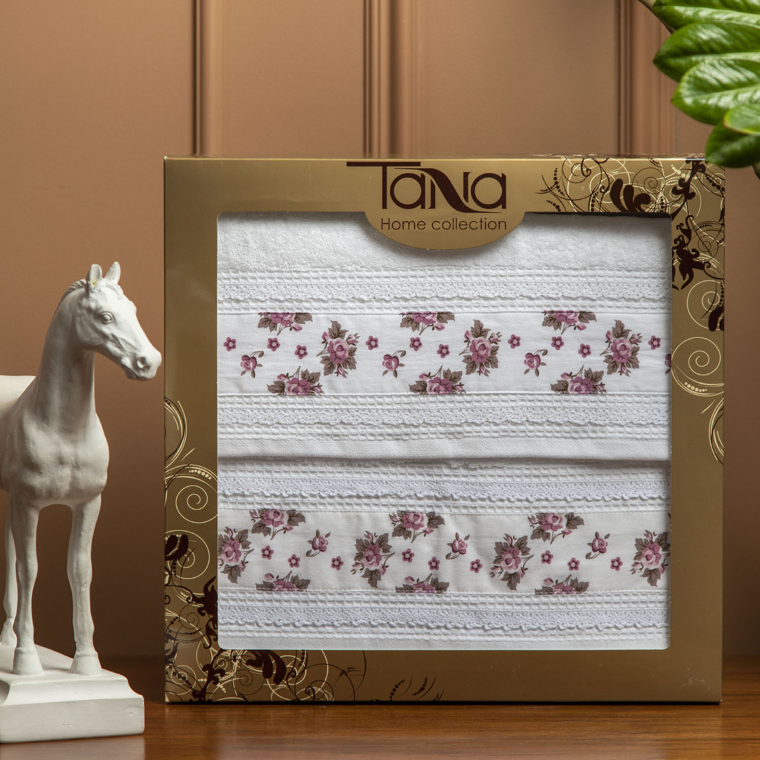 Набор полотенец РОЗАЛИЯ белый