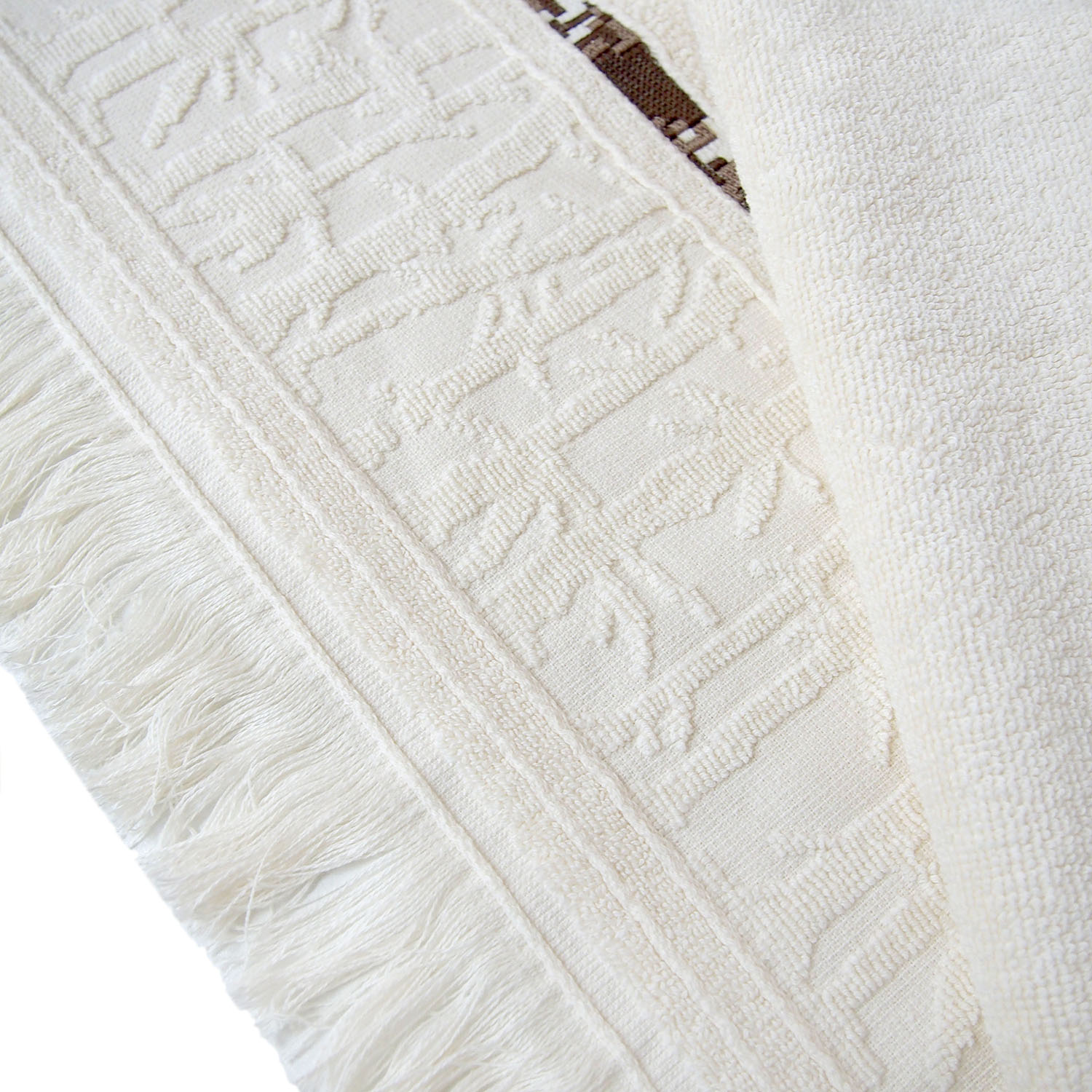 Набор полотенец НАТУРЭЛЬ молочный