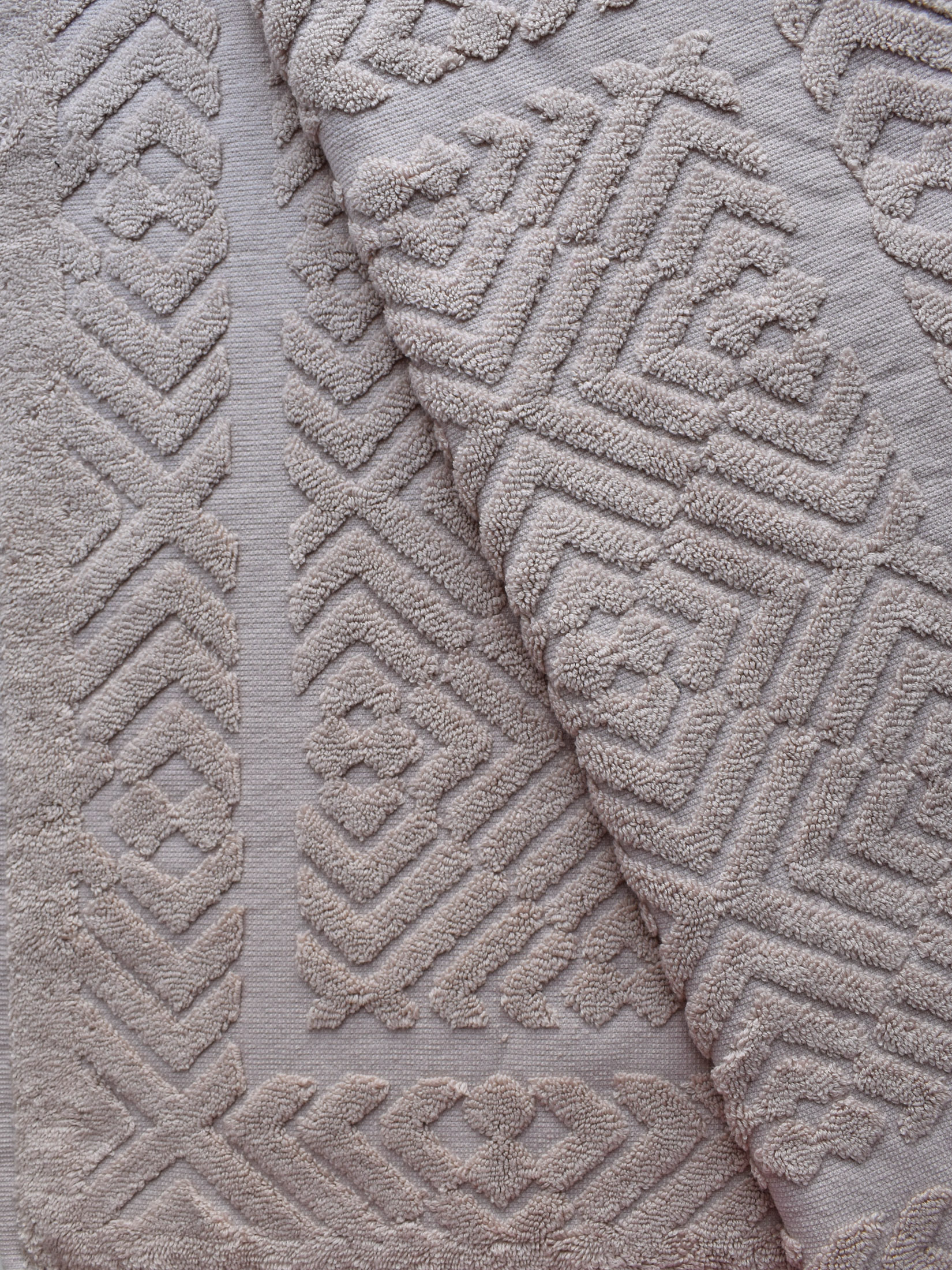 Полотенце ТАЙЛЕР-1 для ног светло-бежевое