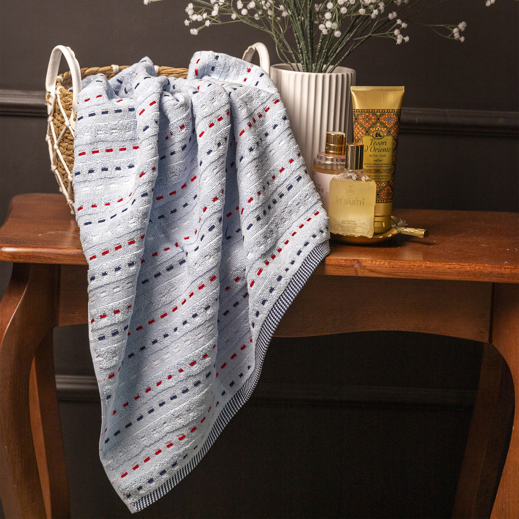 Полотенце РОНА-1 голубое