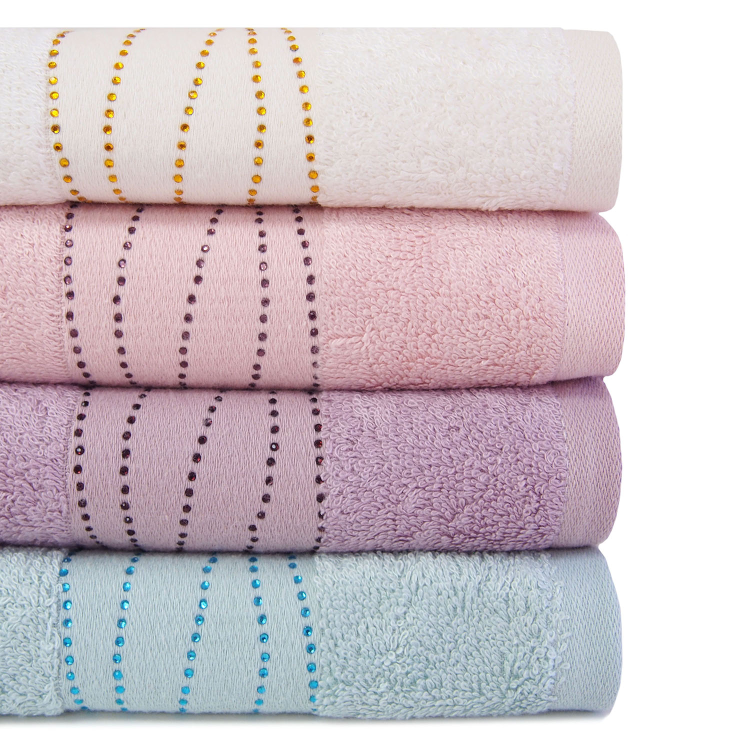 Набор полотенец КРИСТАЛЛ бирюзовый