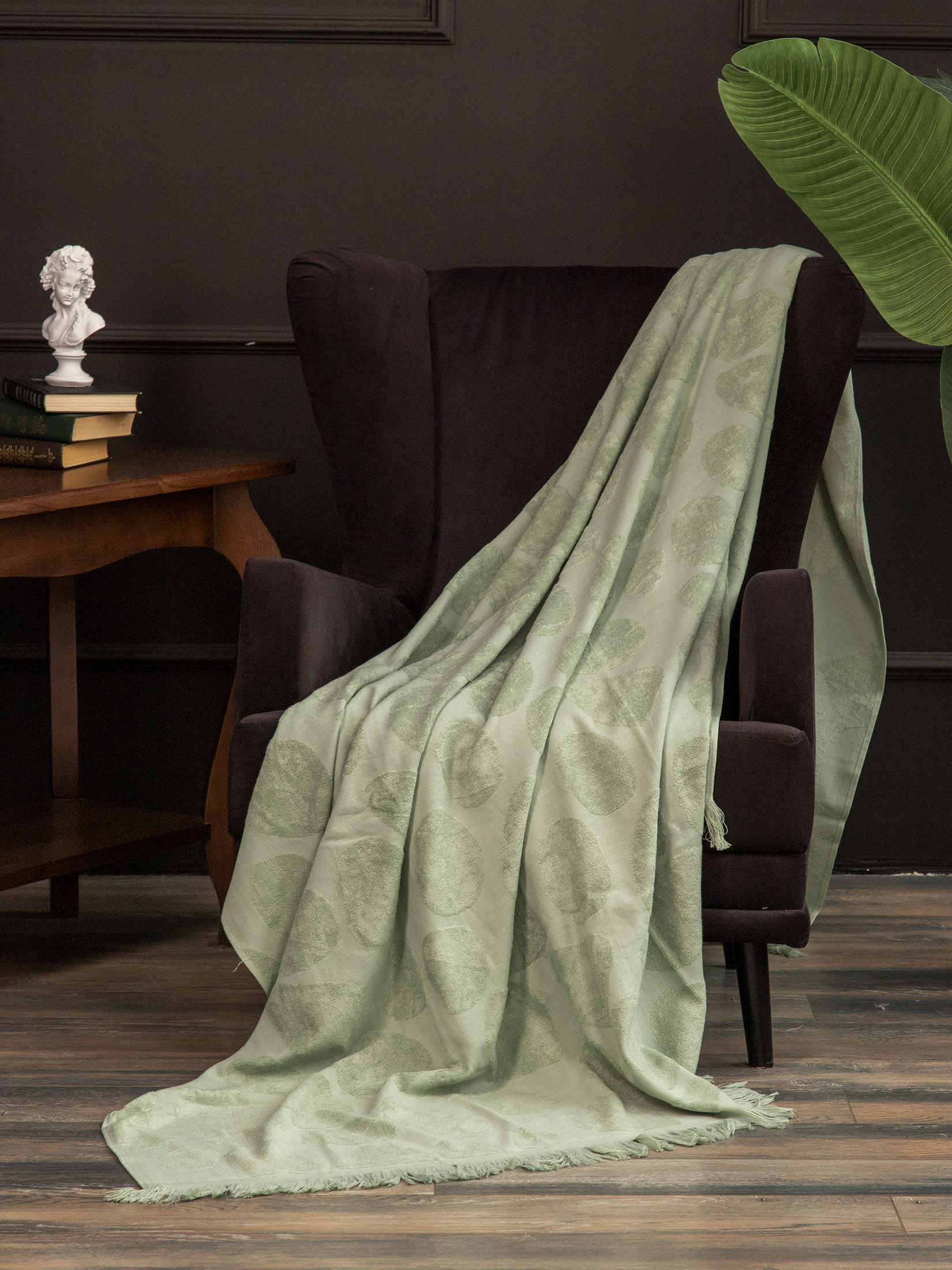 Простыня махровая ПАЛЕРМО-1 ментол