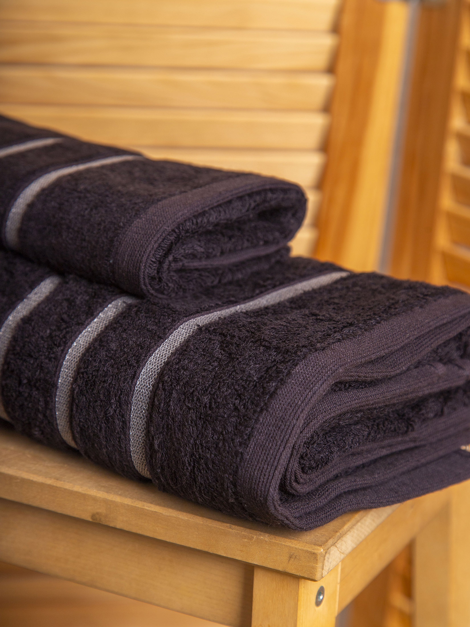 Полотенце СЕЛЕНА черное