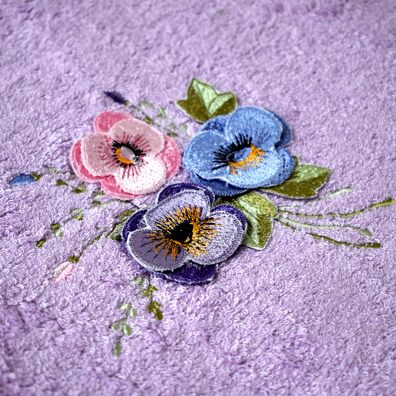 Полотенце ЭСТЕЛЬ-1 сиреневое