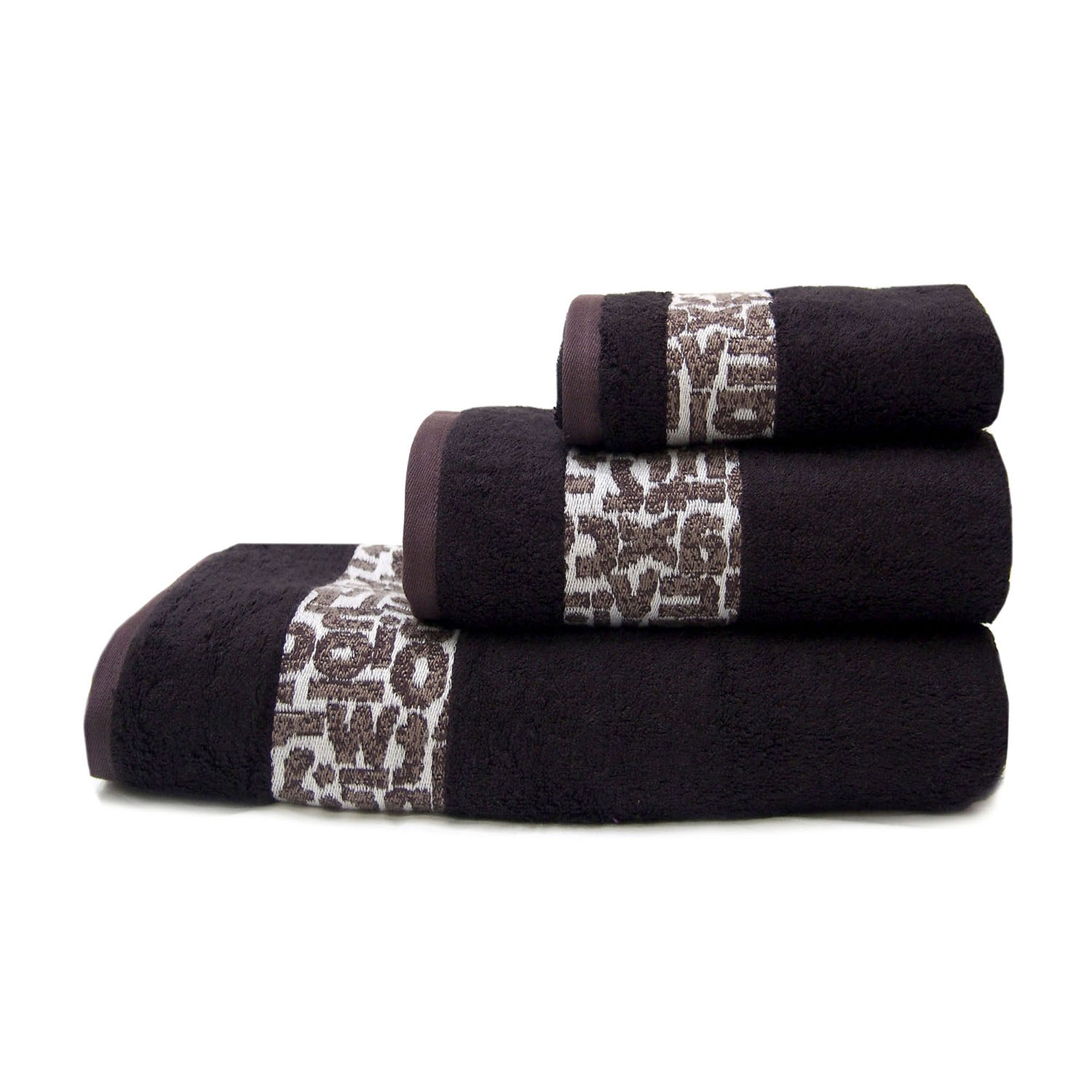 Полотенце ДЕМИ темно-коричневое