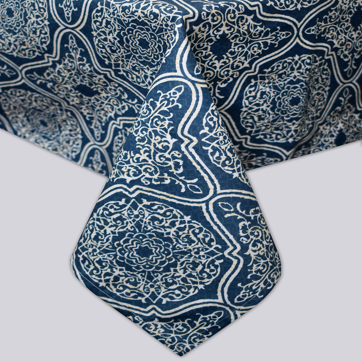 Простыня Сатин-Комфорт синяя 16-42