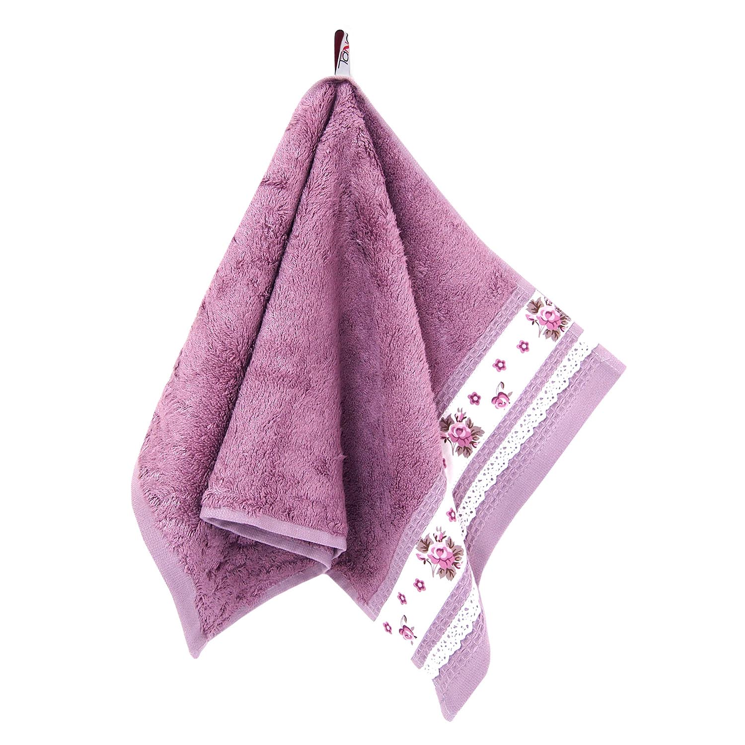 Полотенце РОЗАЛИЯ брусничное