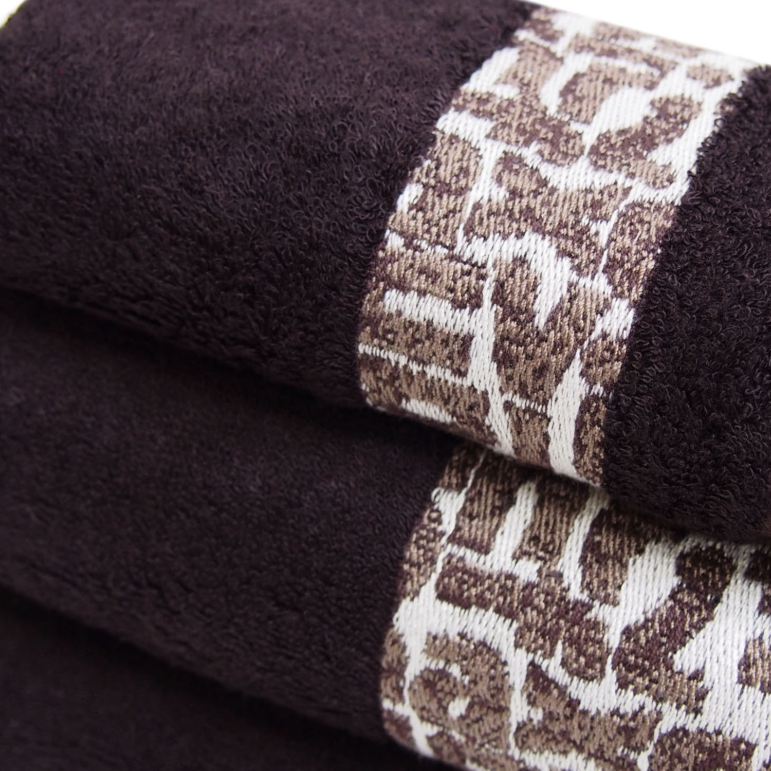 Полотенце ДЕМИ темно-коричневое