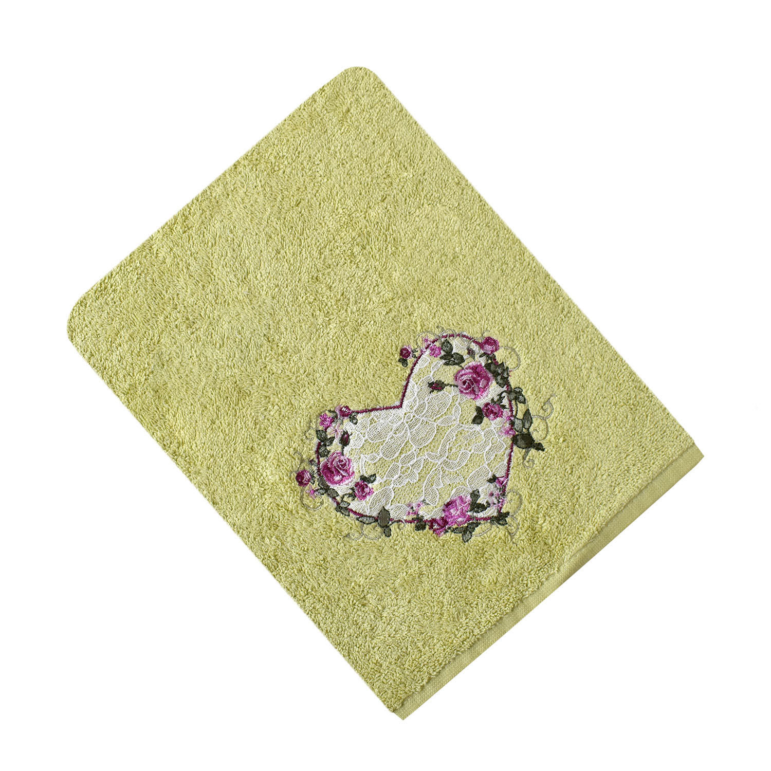 Полотенце МОНИКА-1 зеленое