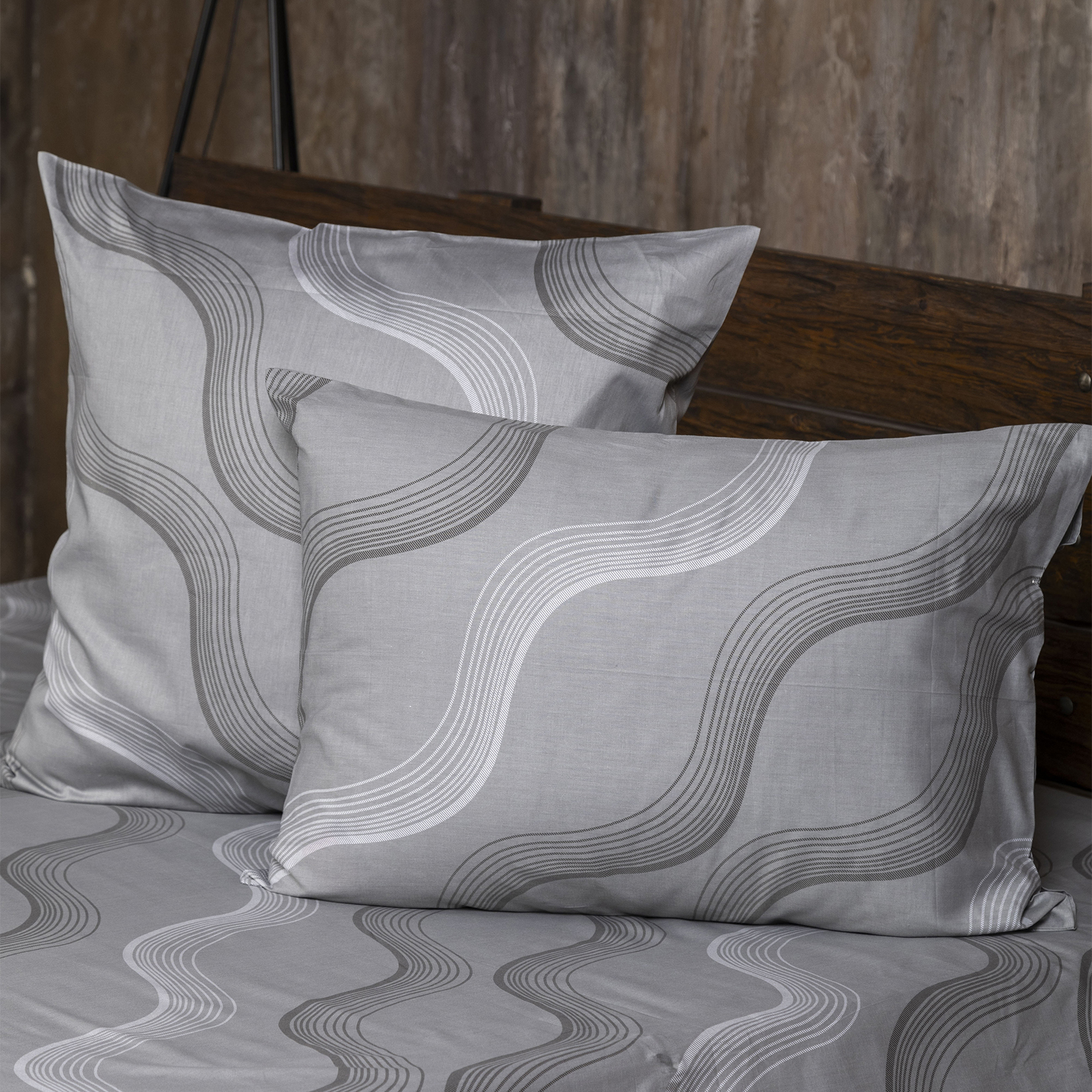 Набор наволочек Сатин-Комфорт серый 17-01 А