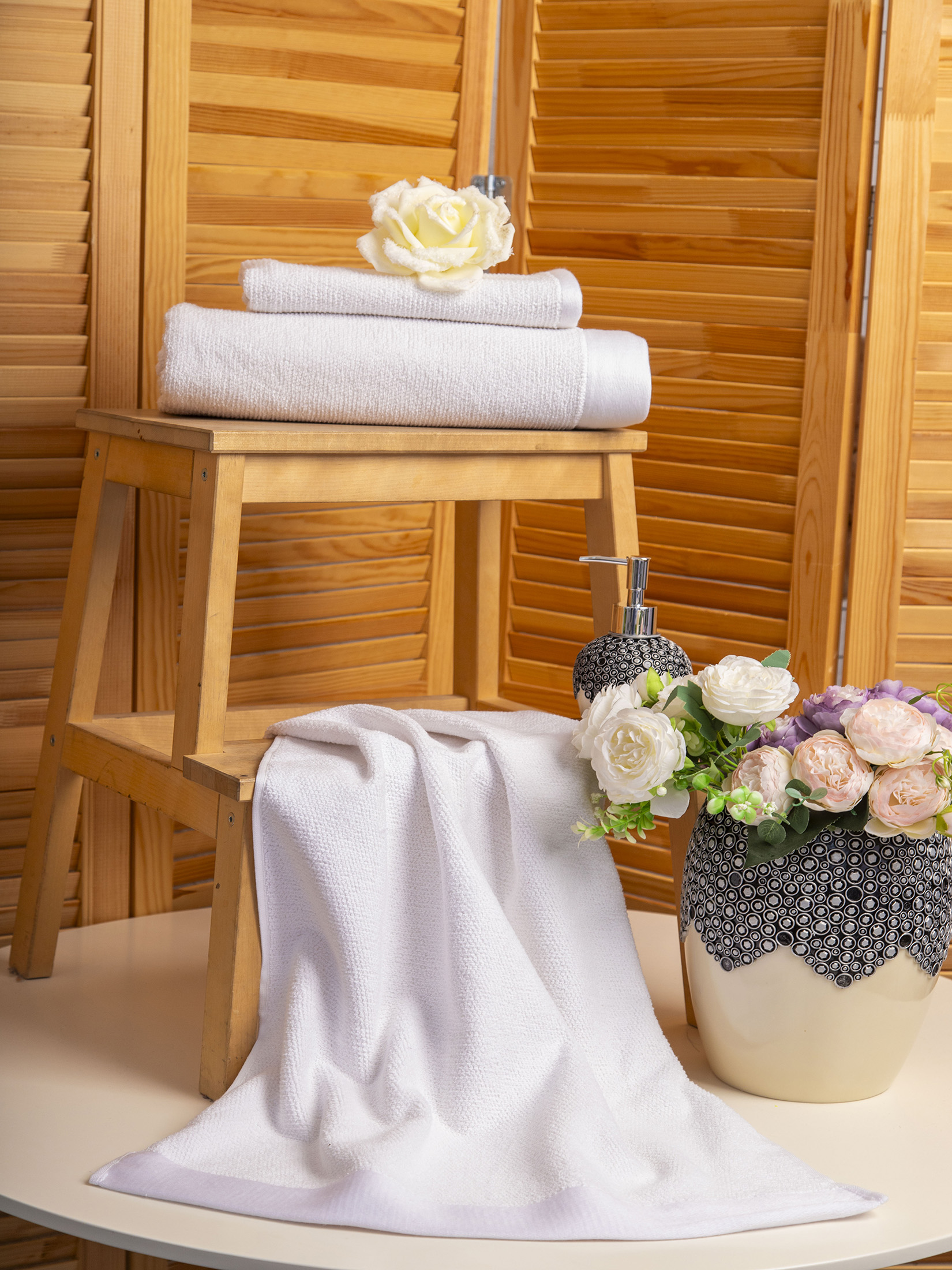 Полотенце РАЙС белое