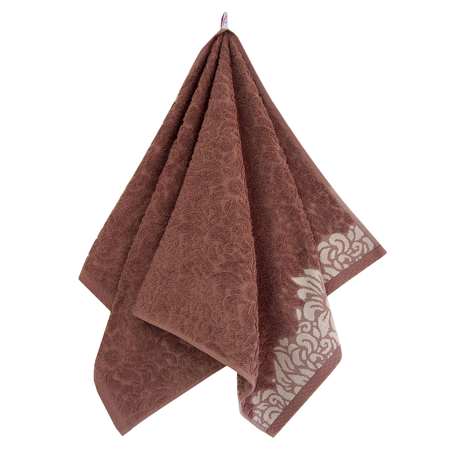 Полотенце САНДРА темно-коричневое