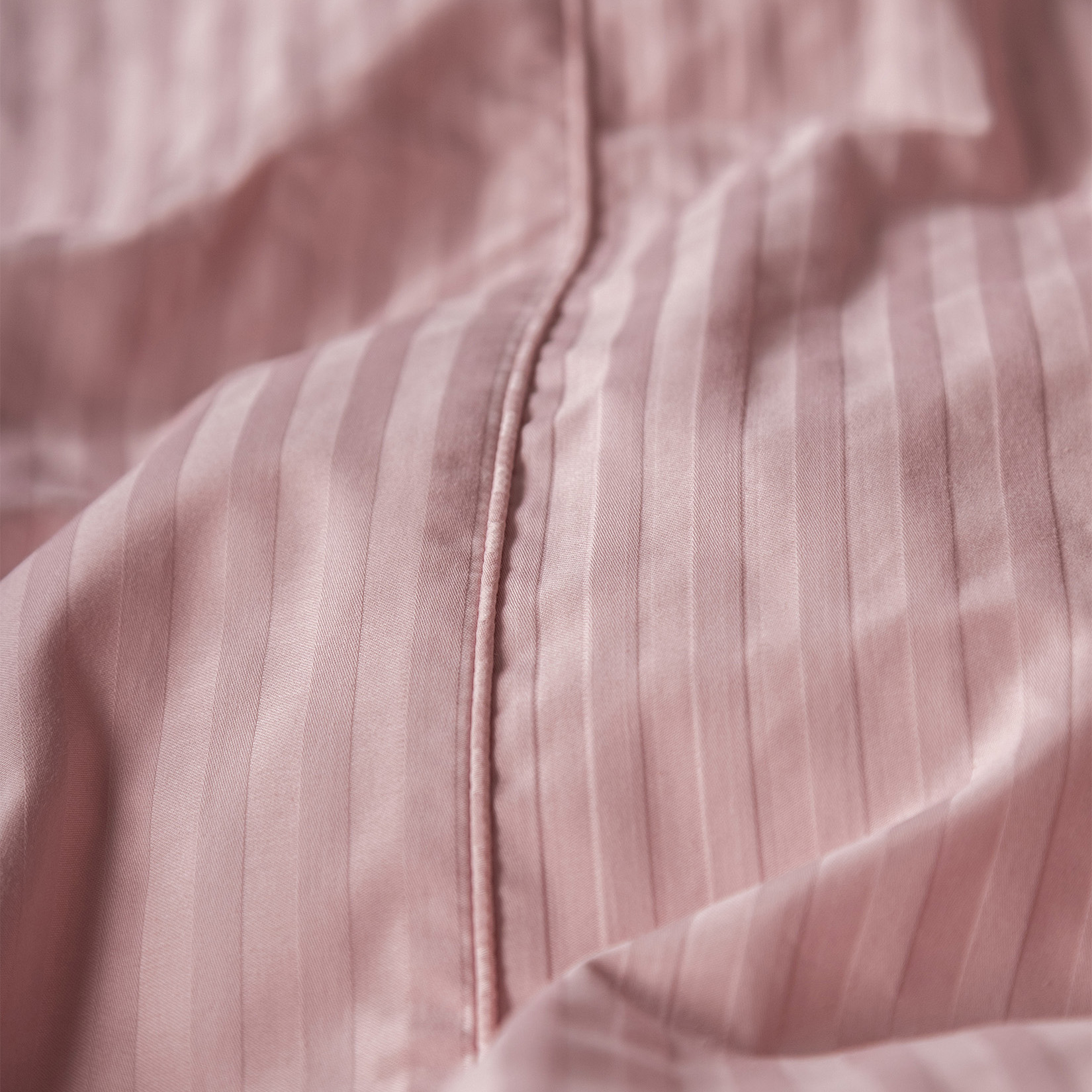 Комплект постельного белья Сатин-Страйп пудровый 6822