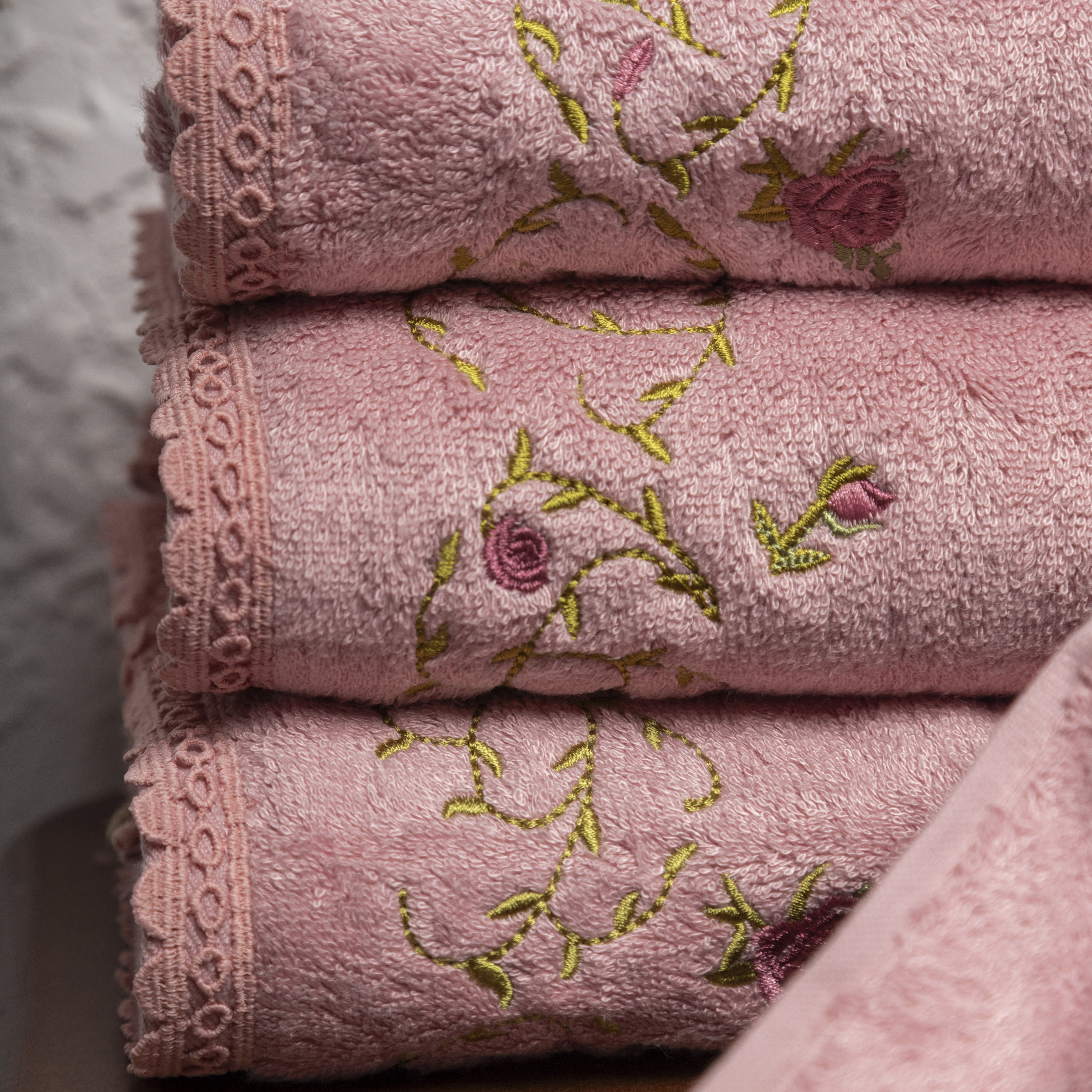 Полотенце КАДОРА-1 брусника