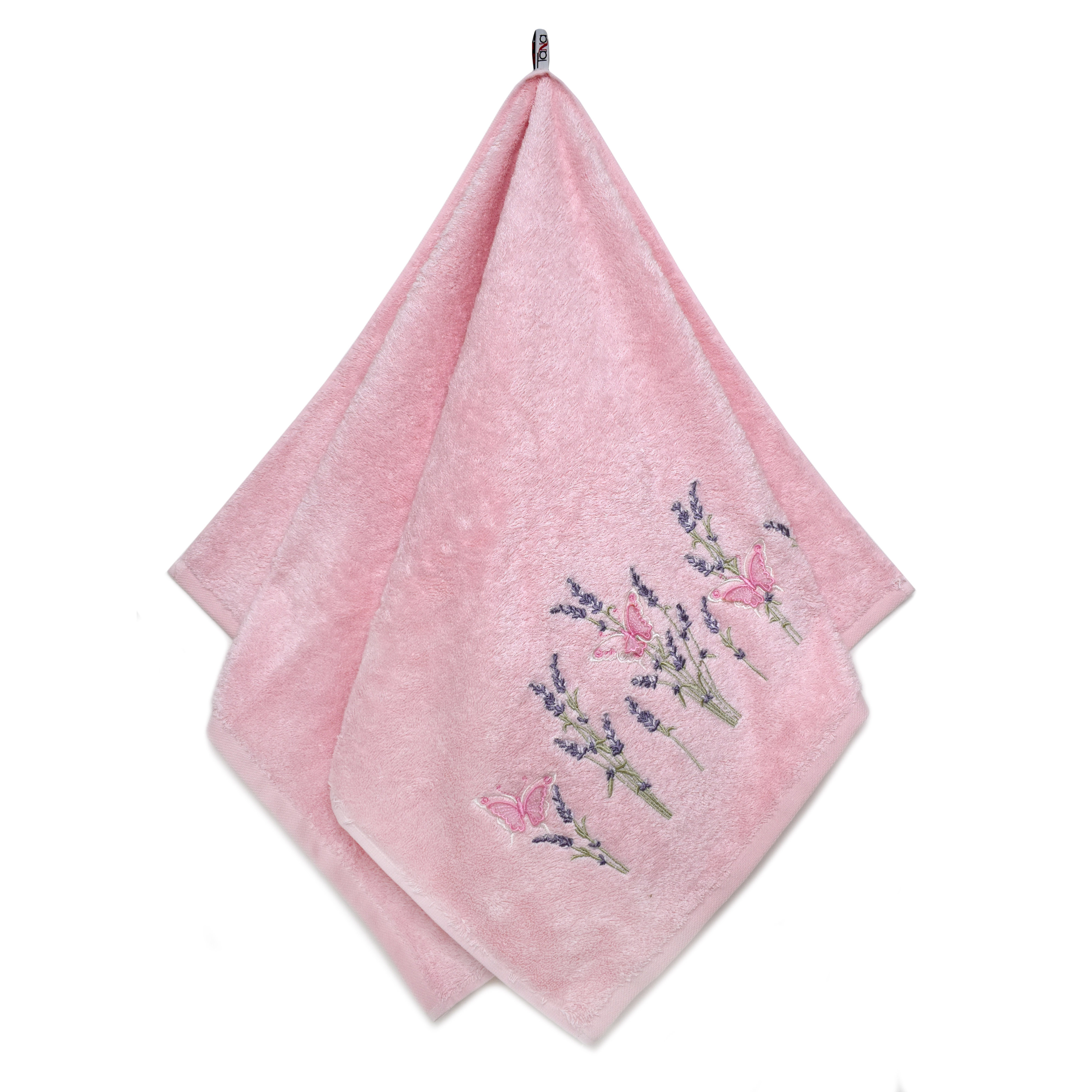 Набор полотенец БАТЕРФЛЯЙ 3Д розовый из 3х