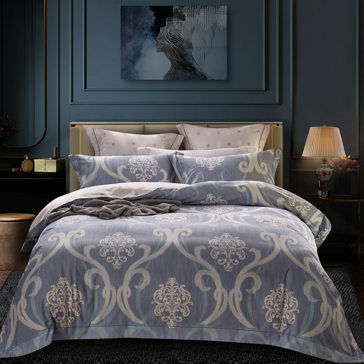 Комплект постельного белья Мако-Сатин-Браш 916