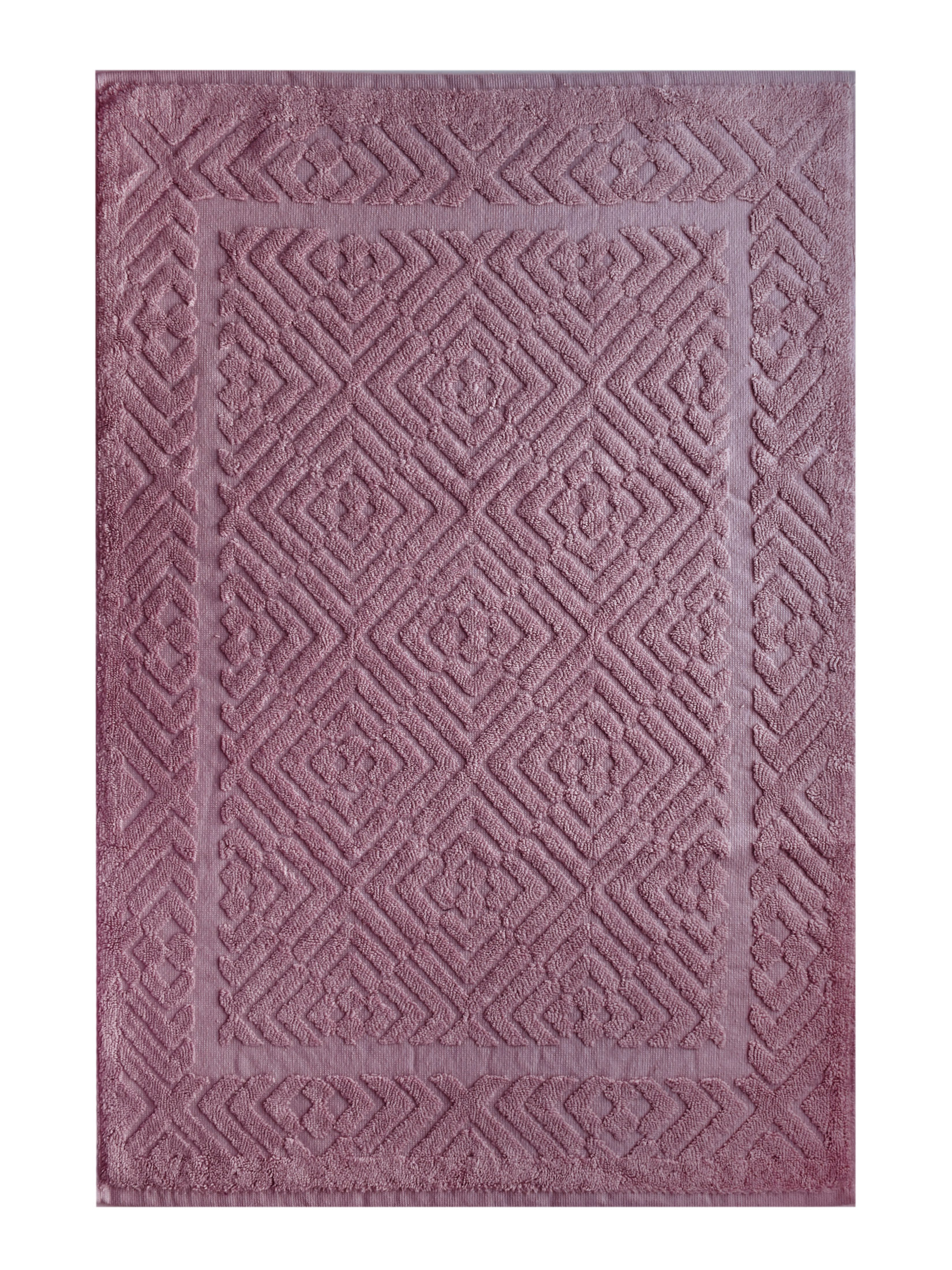 Полотенце ТАЙЛЕР-1 для ног брусника