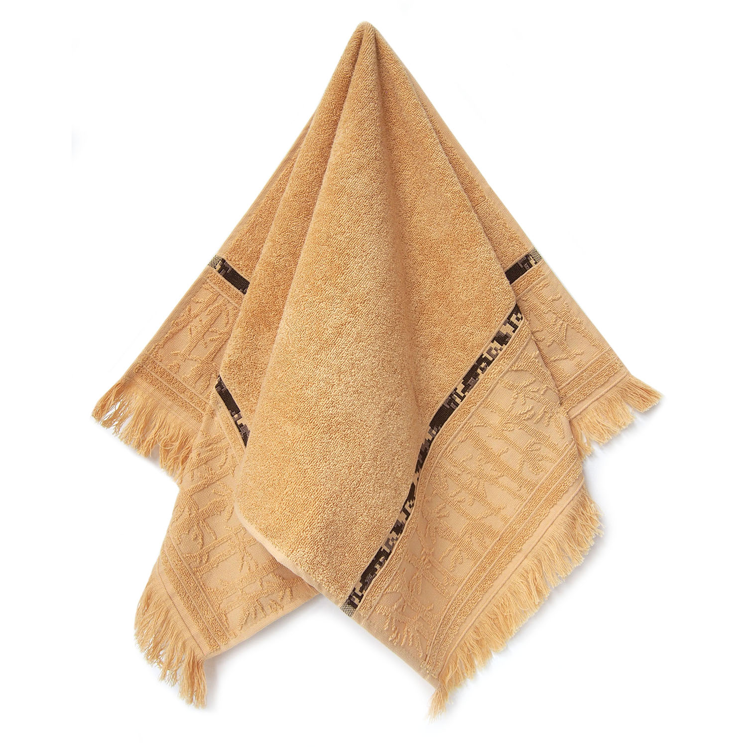 Набор полотенец НАТУРЭЛЬ горчичный