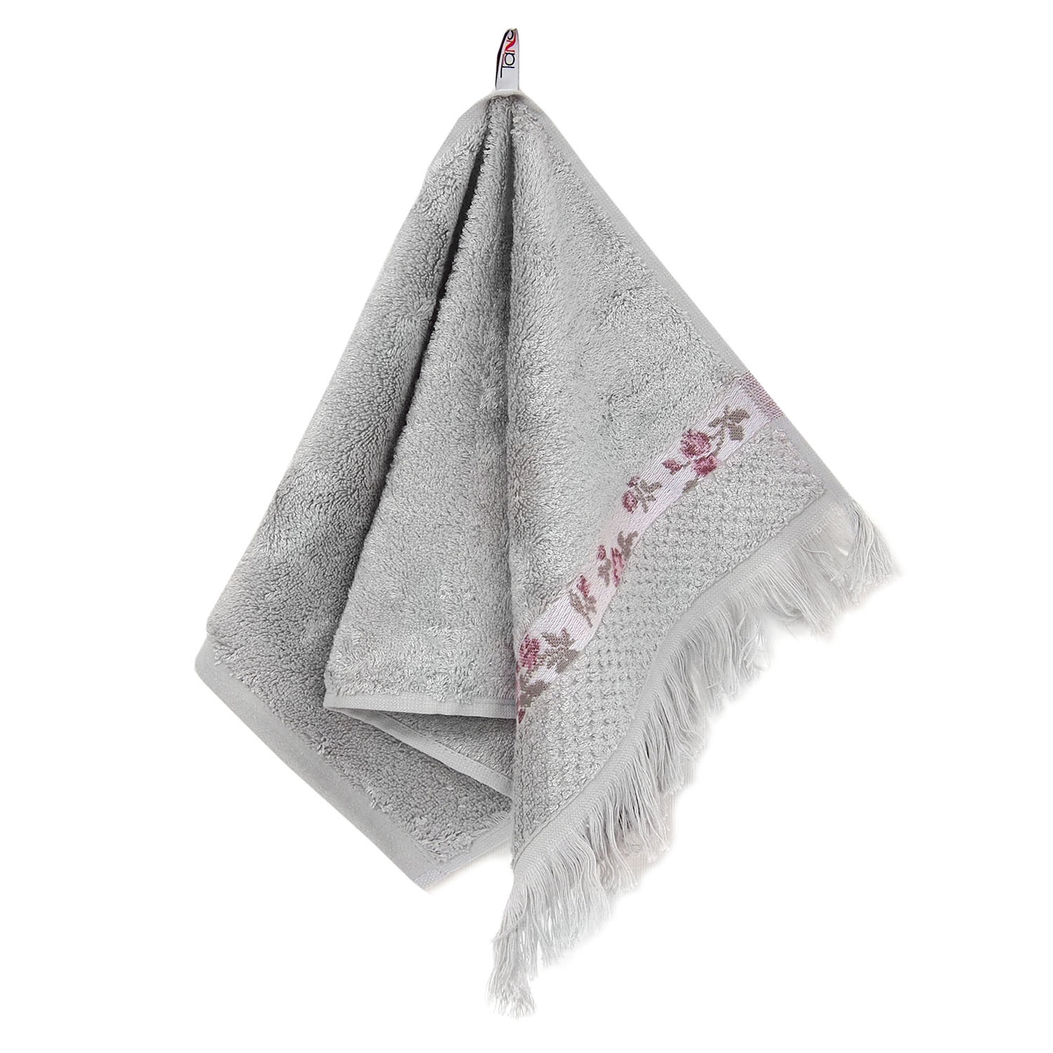 Полотенце РОУЗ серое
