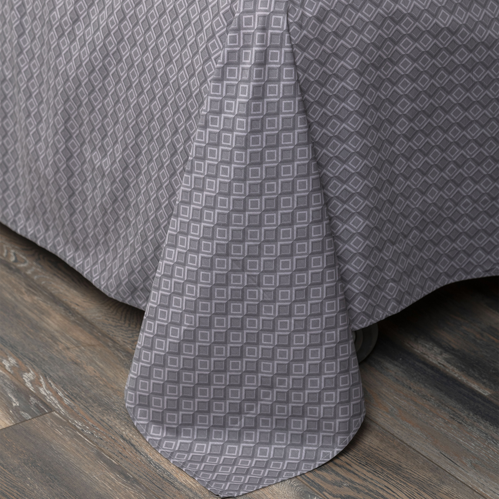 Простыня Сатин-Комфорт темно-серая 16-01 В