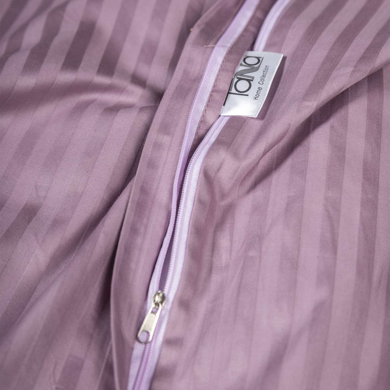 Комплект постельного белья Сатин-Страйп сиреневый 1907