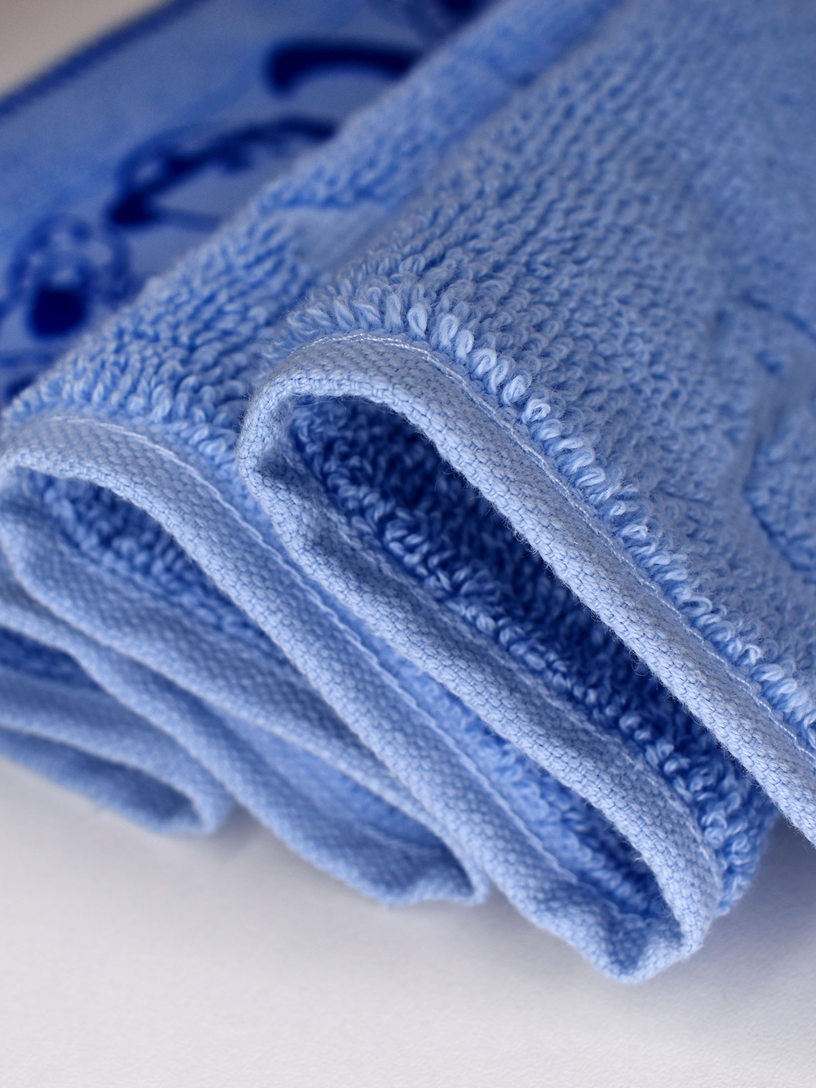 Полотенце СПЭЙС голубое