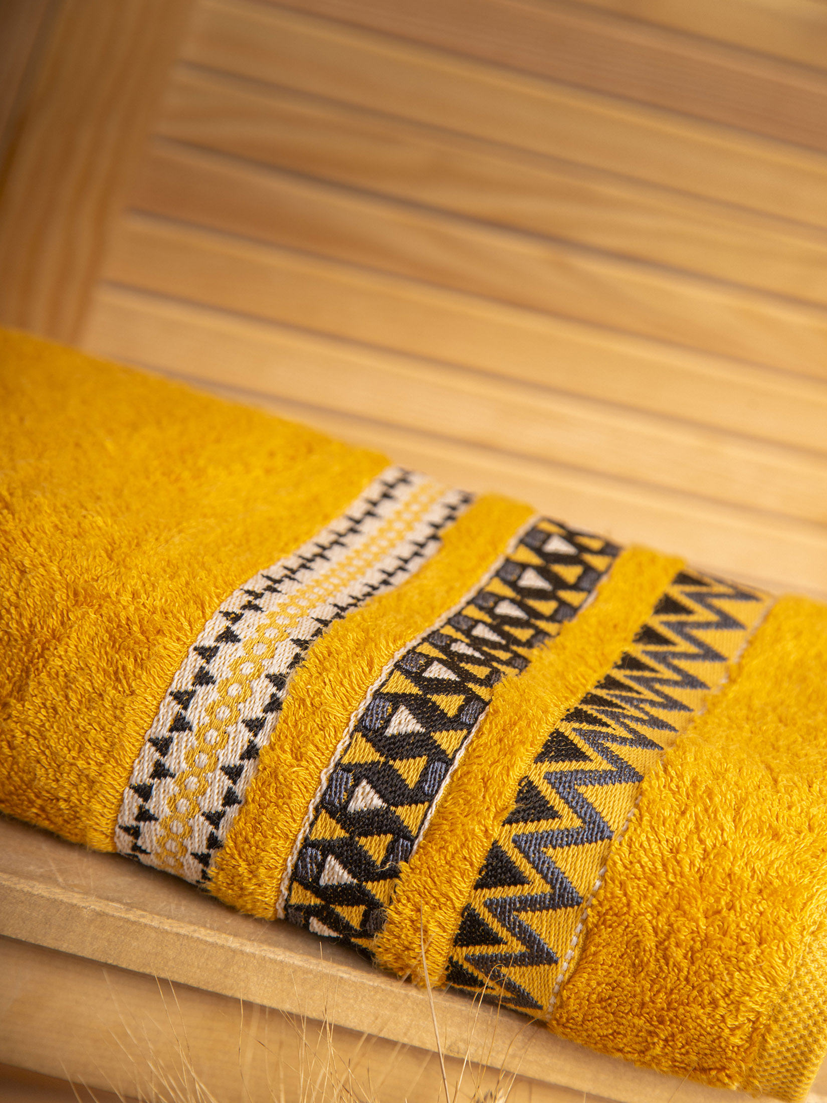 Полотенце ВЕНУС горчичное