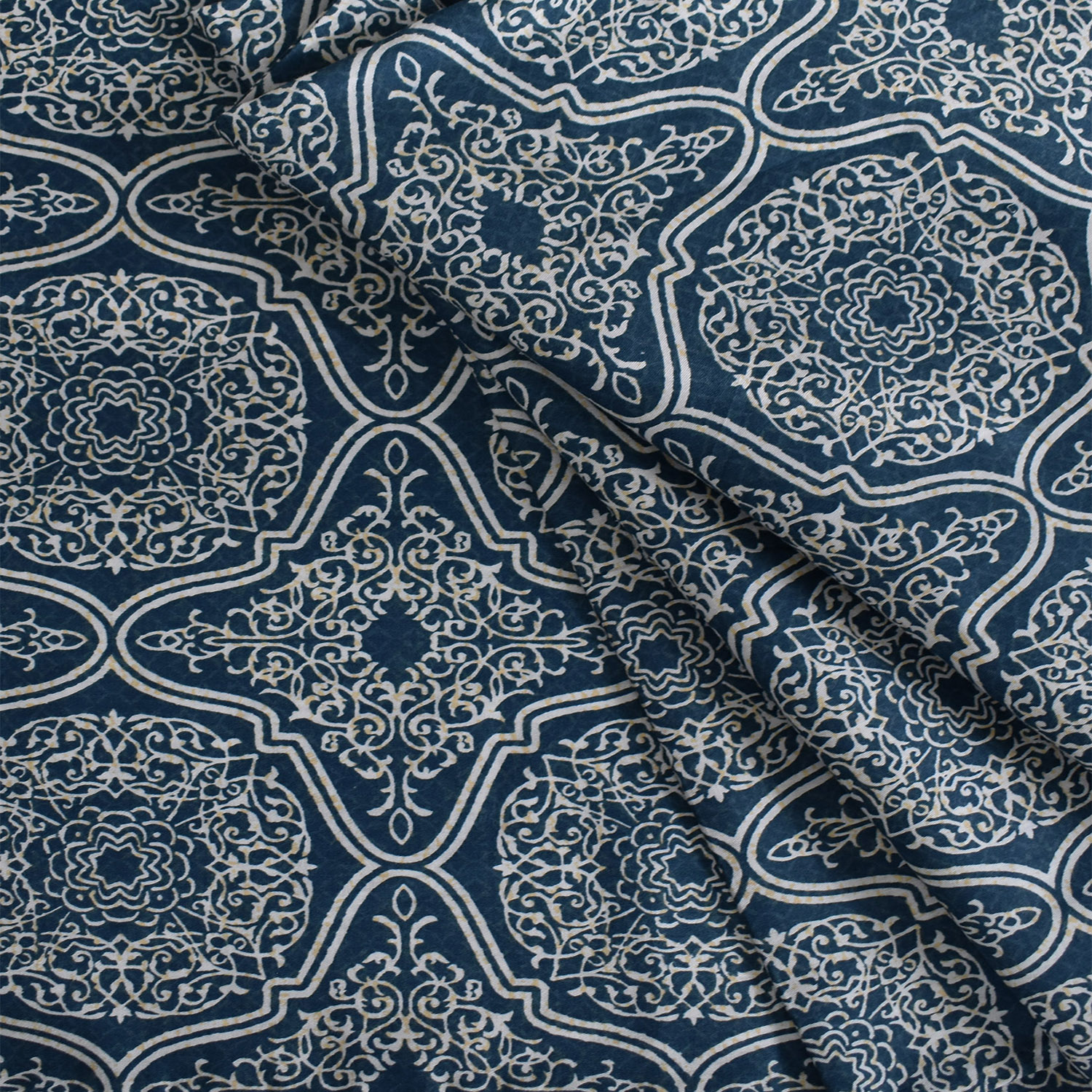 Простыня Сатин-Комфорт синяя 16-42