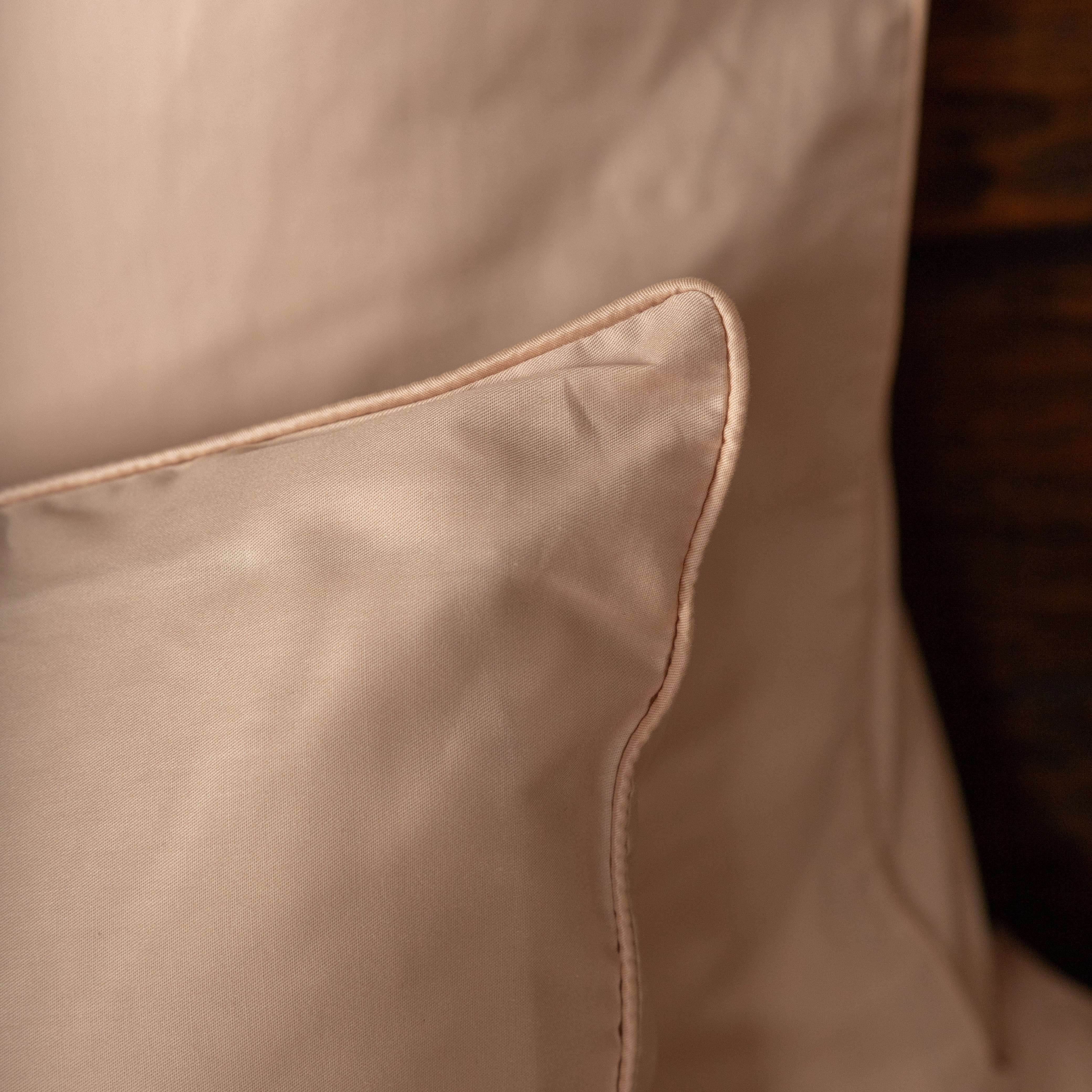 Комплект постельного белья Сатин-Люкс бежевый 2-6821