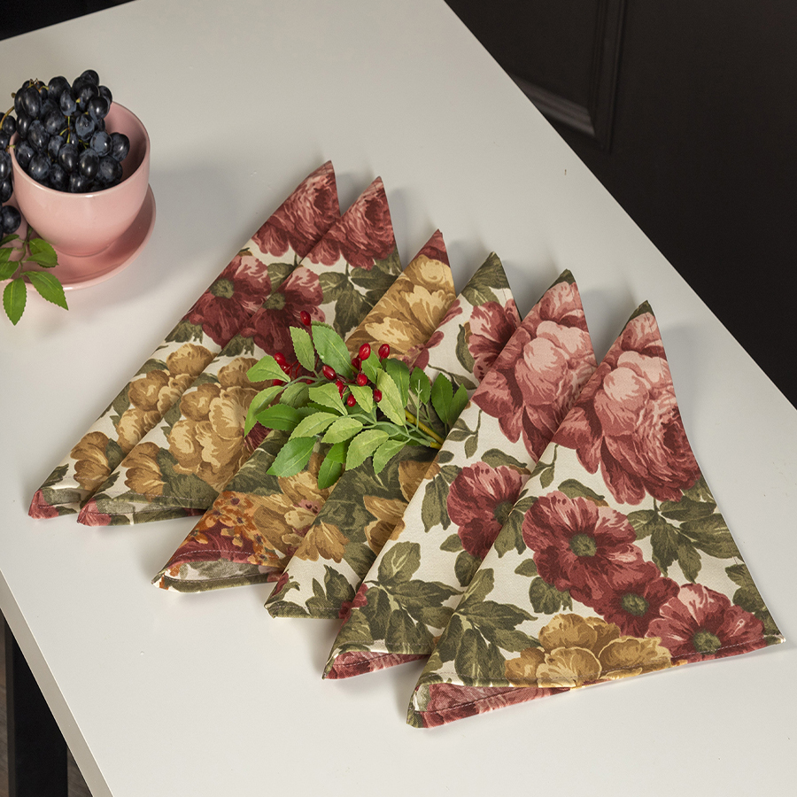 Набор салфеток 35х35 - 6шт. с тефлоновым покрытием 185