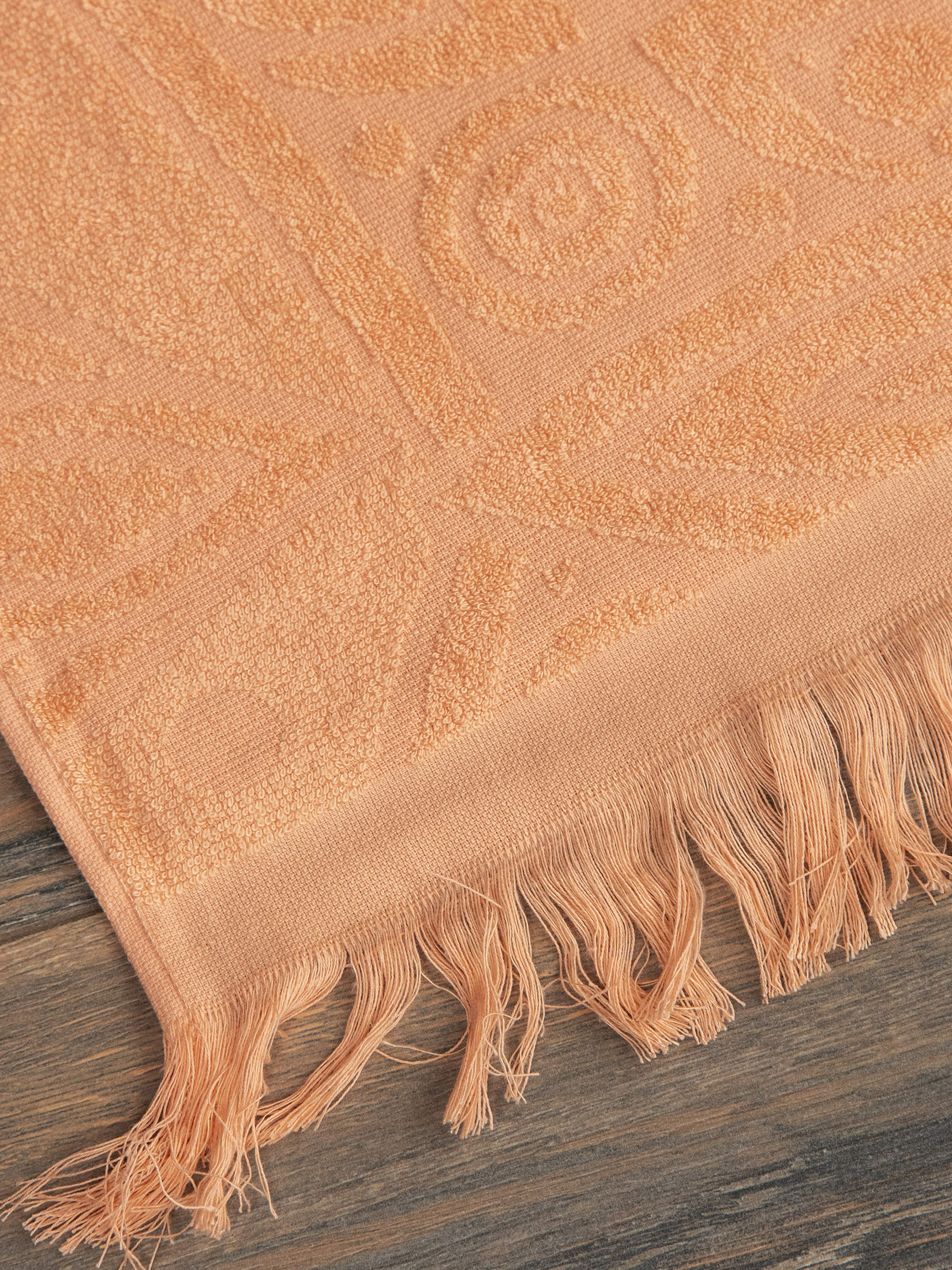 Простыня махровая МЕЛИССА персик