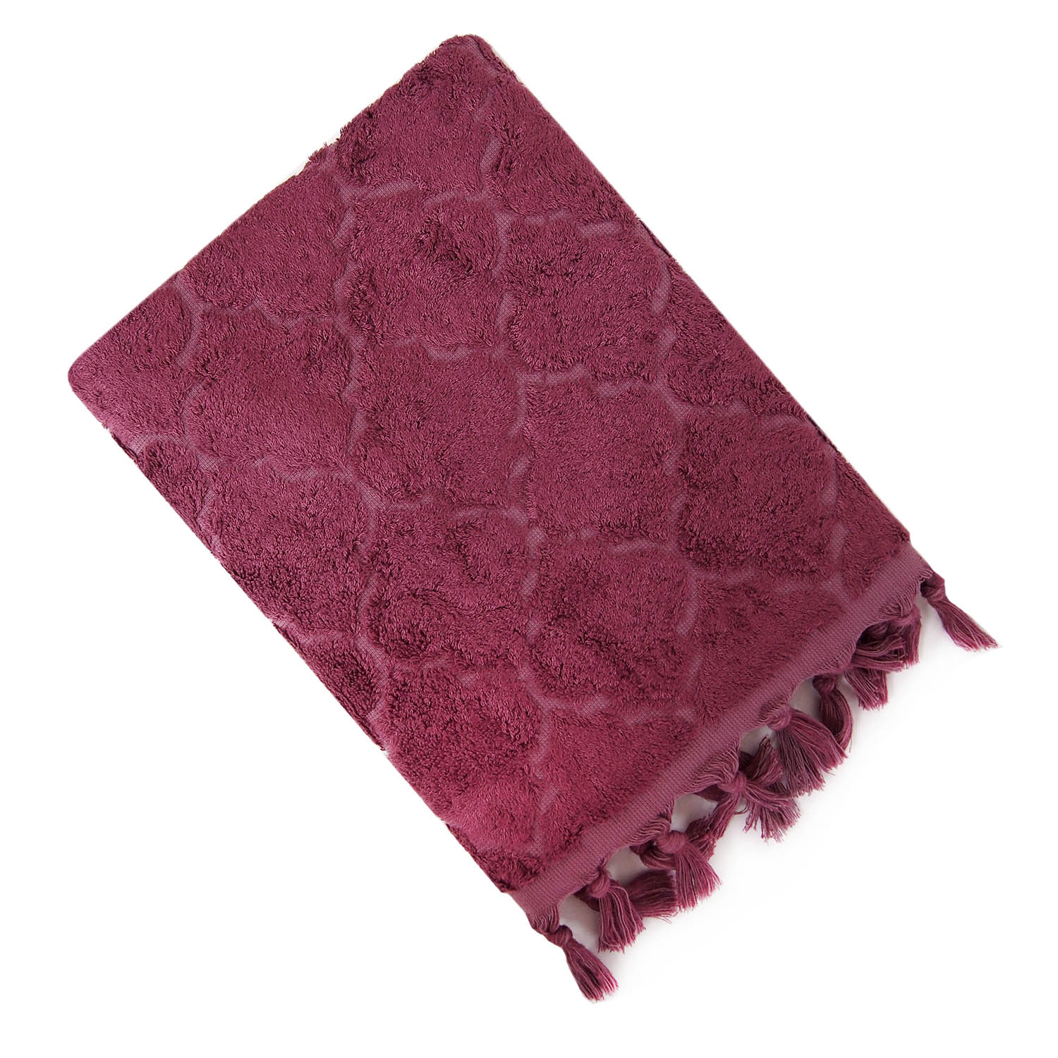 Полотенце КЕЙТ брусничное