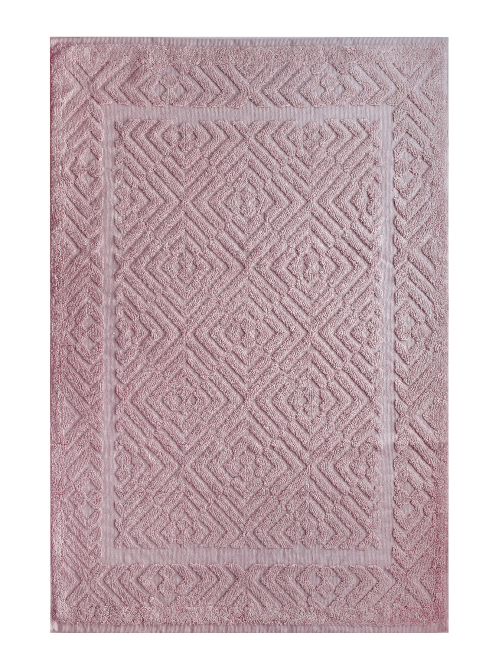 Полотенце ТАЙЛЕР-1 для ног розовое