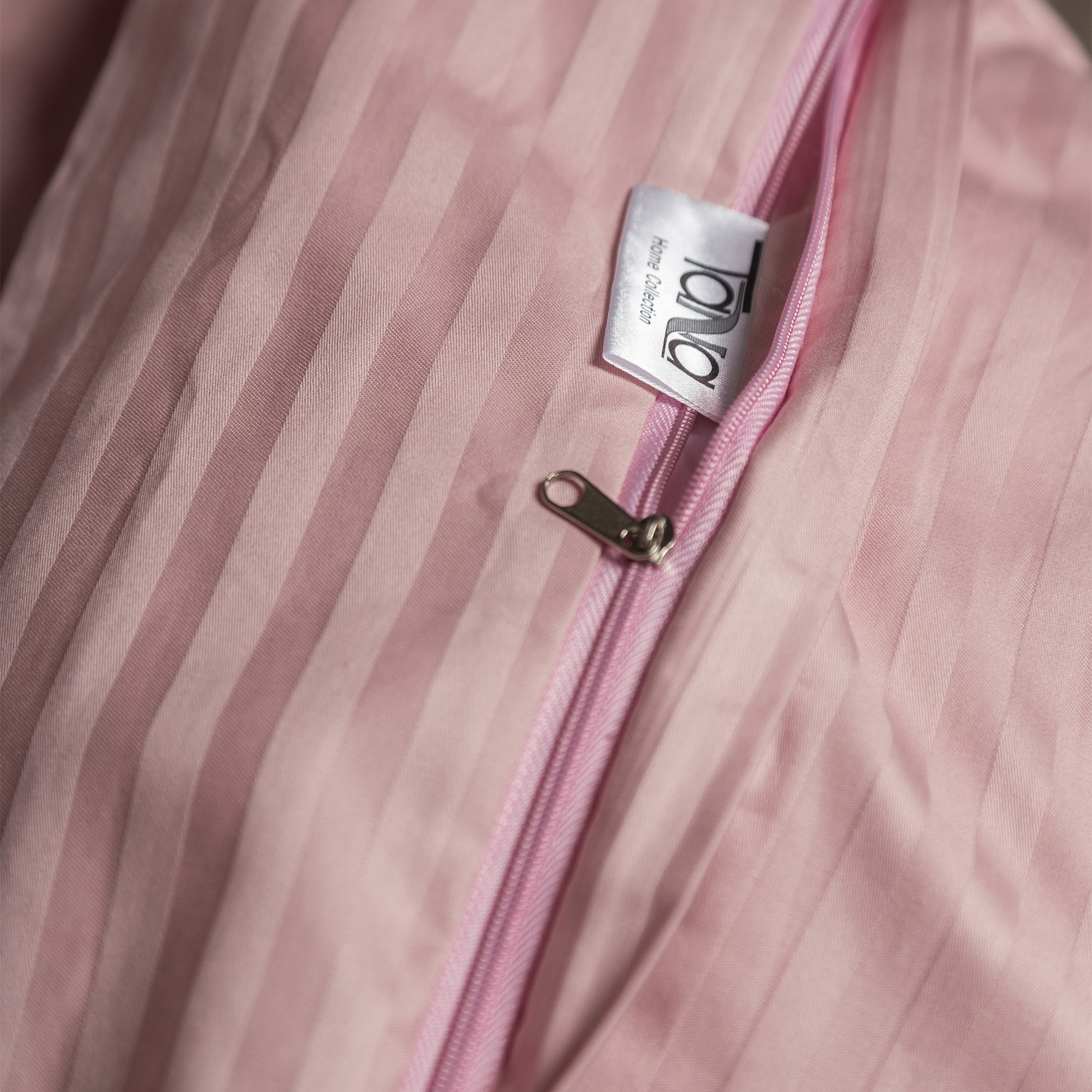 Комплект постельного белья Сатин-Страйп пудровый 6822