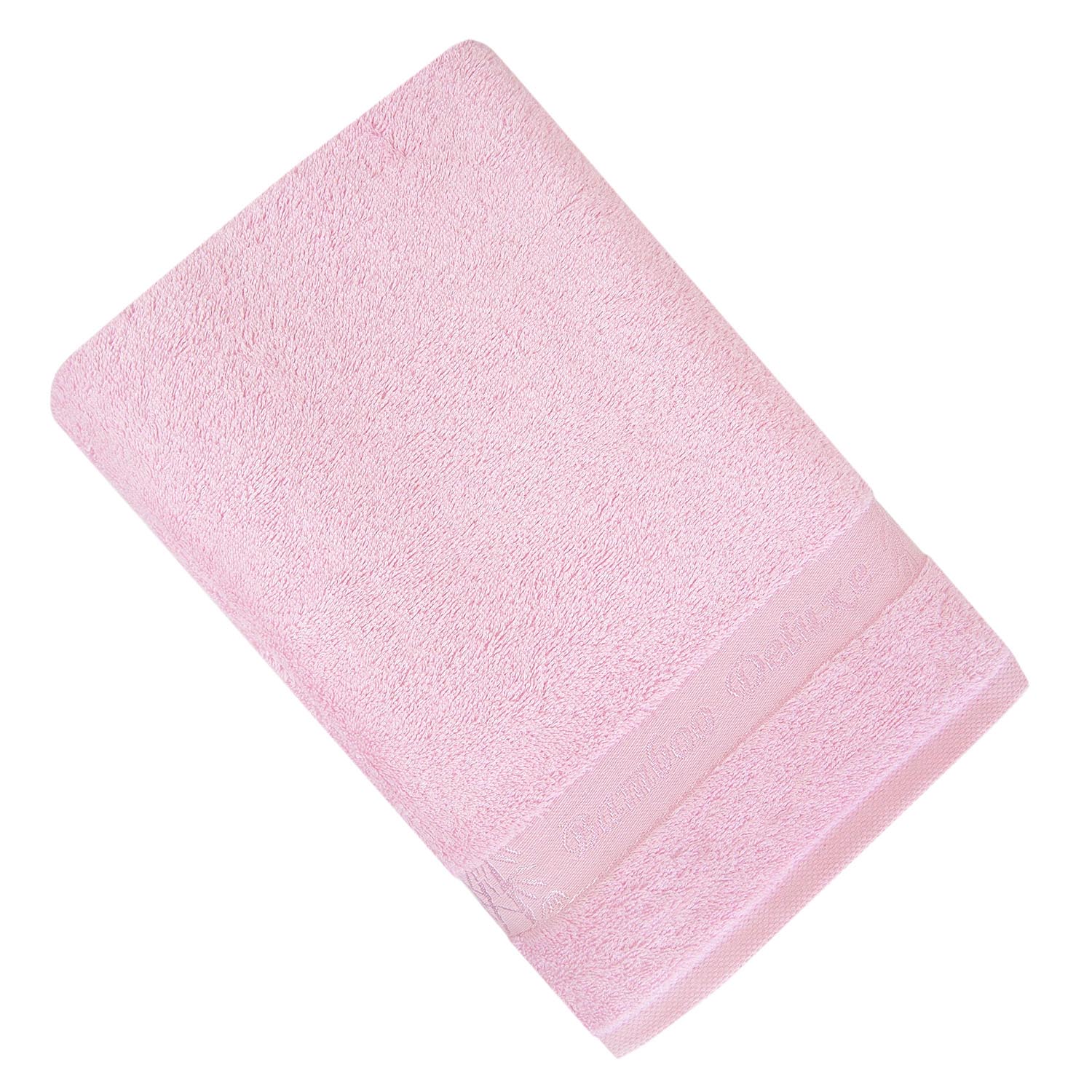 Полотенце БАМБУК ДЕЛЮКС розовое