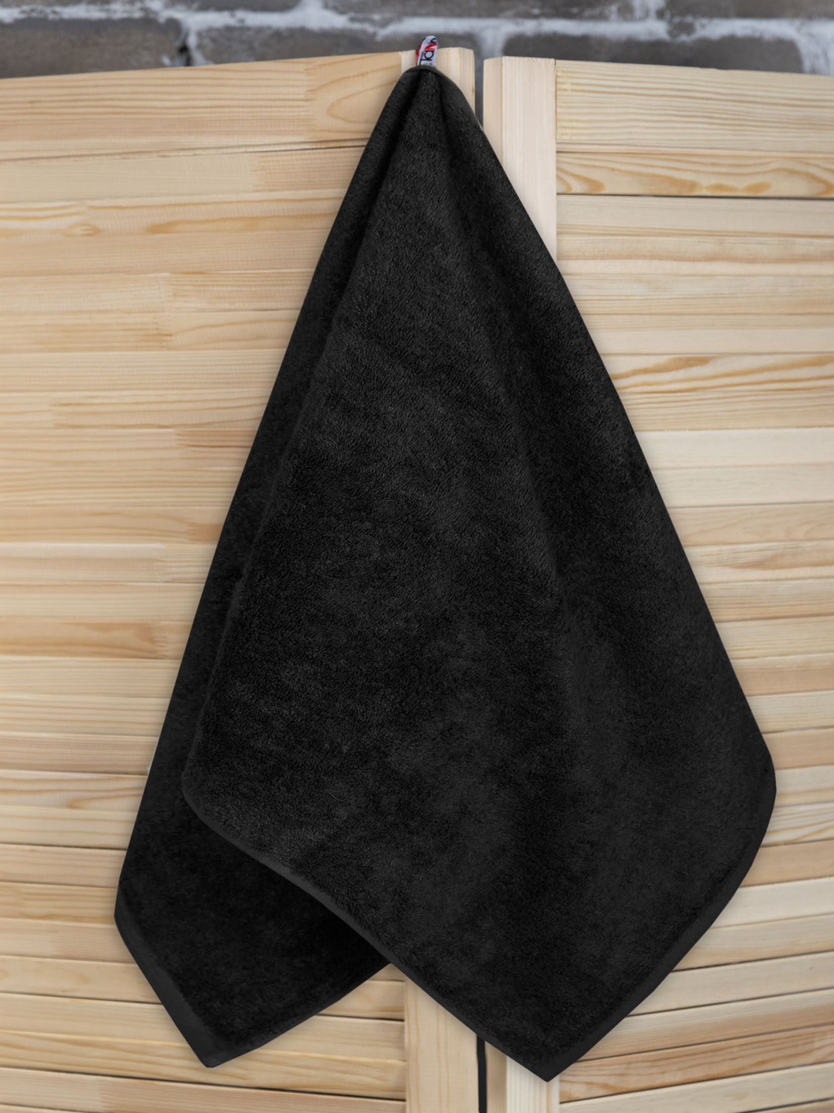 Полотенце ЛИАНА-1 черное