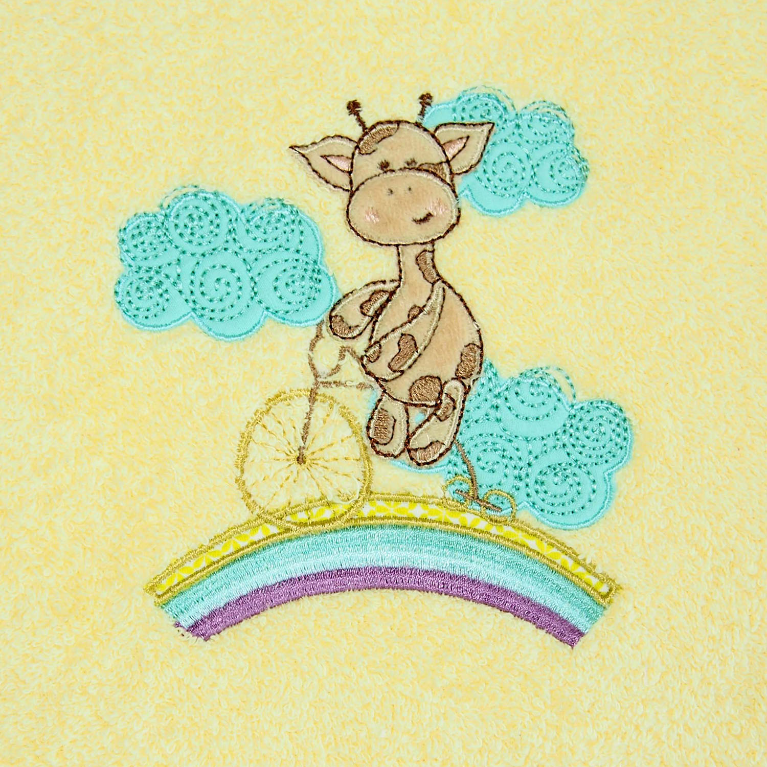 Полотенце ЖИРАФИК ЛИЛУ желтое