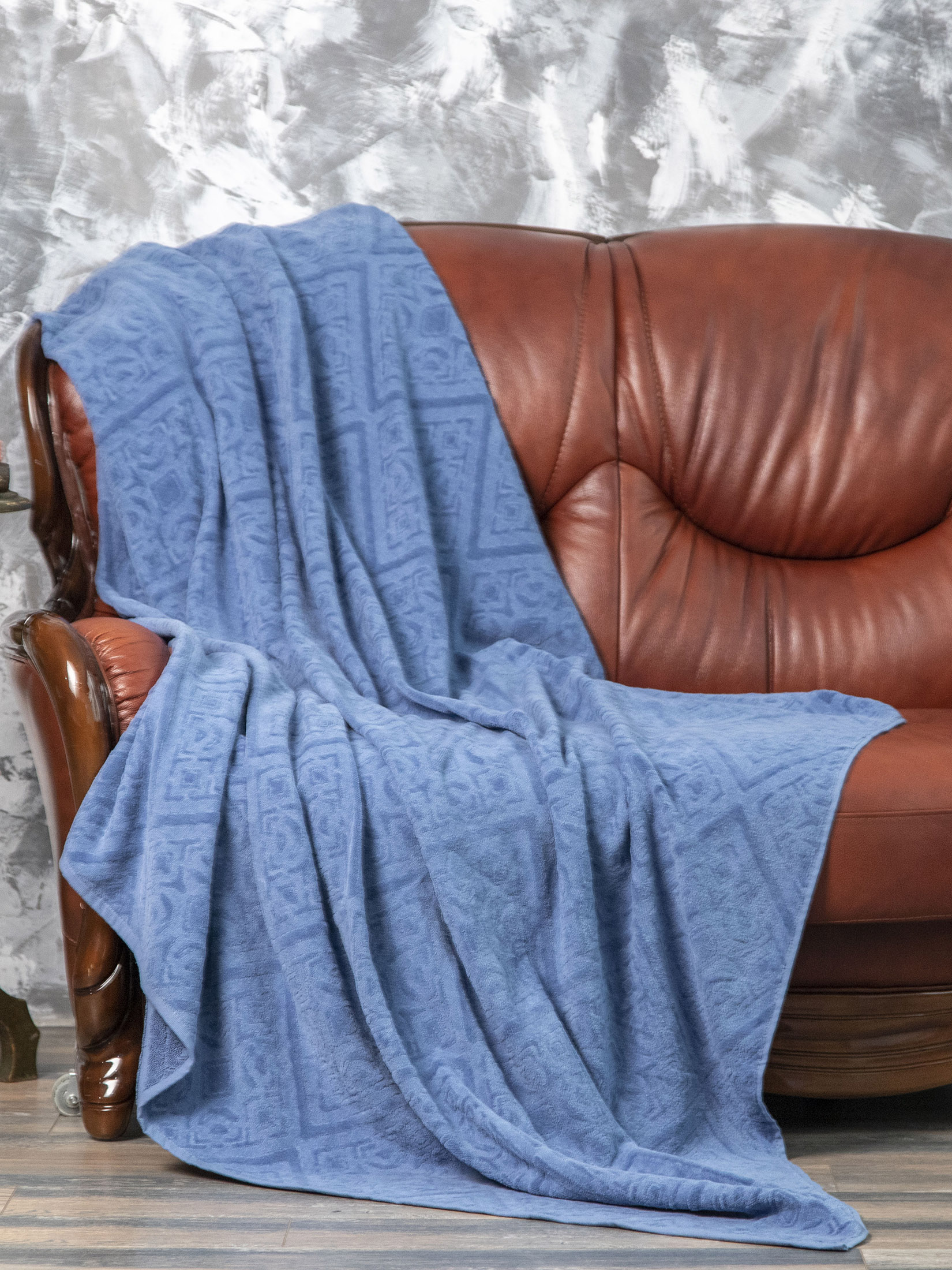 Простыня махровая ДЖУЛИЯ джинса