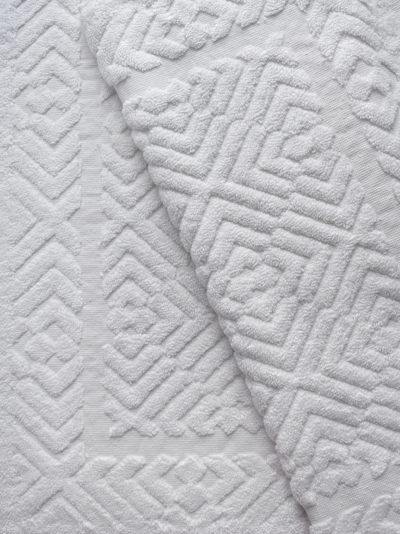 Полотенце ТАЙЛЕР-1 для ног белое