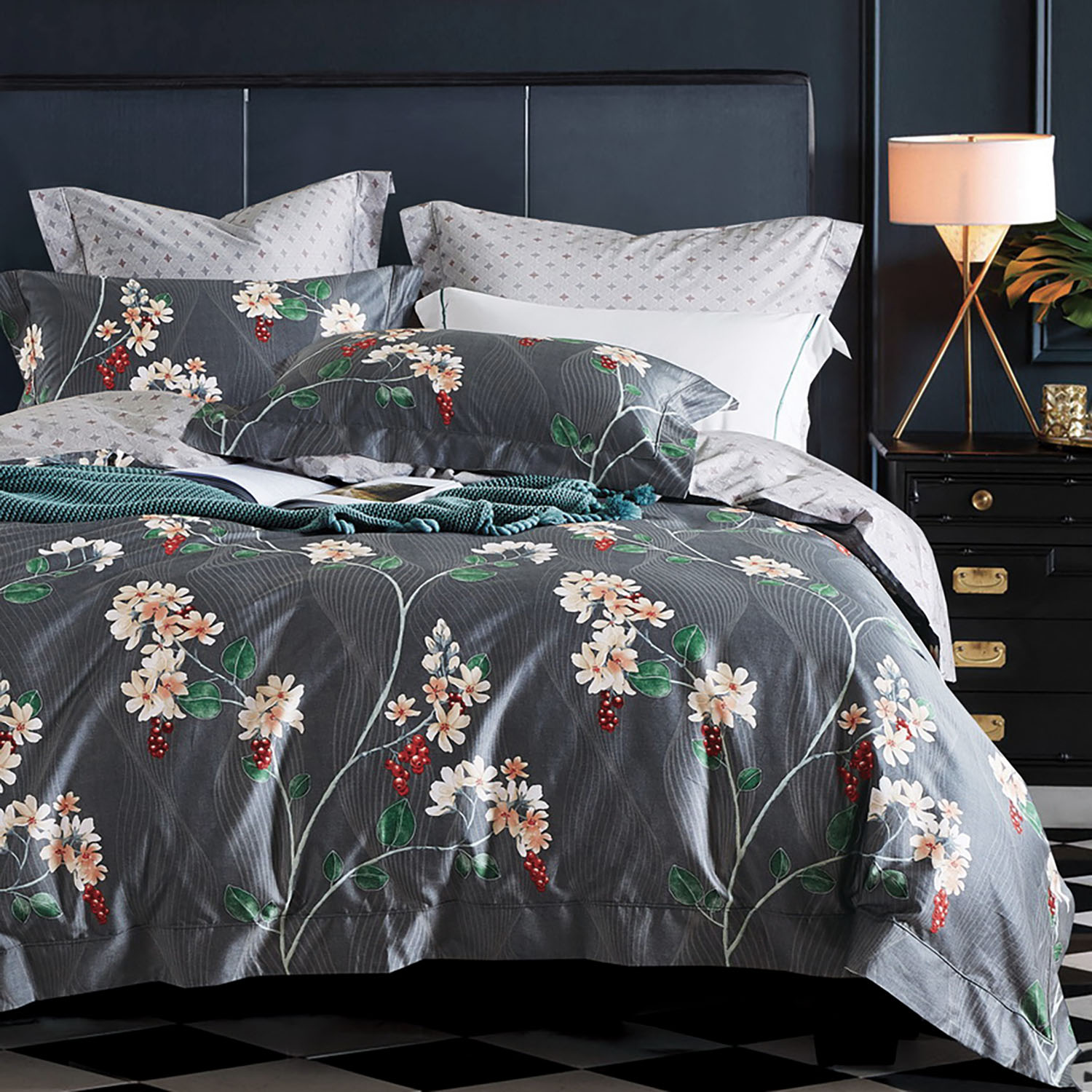 Комплект постельного белья Мако-сатин с модалом 756